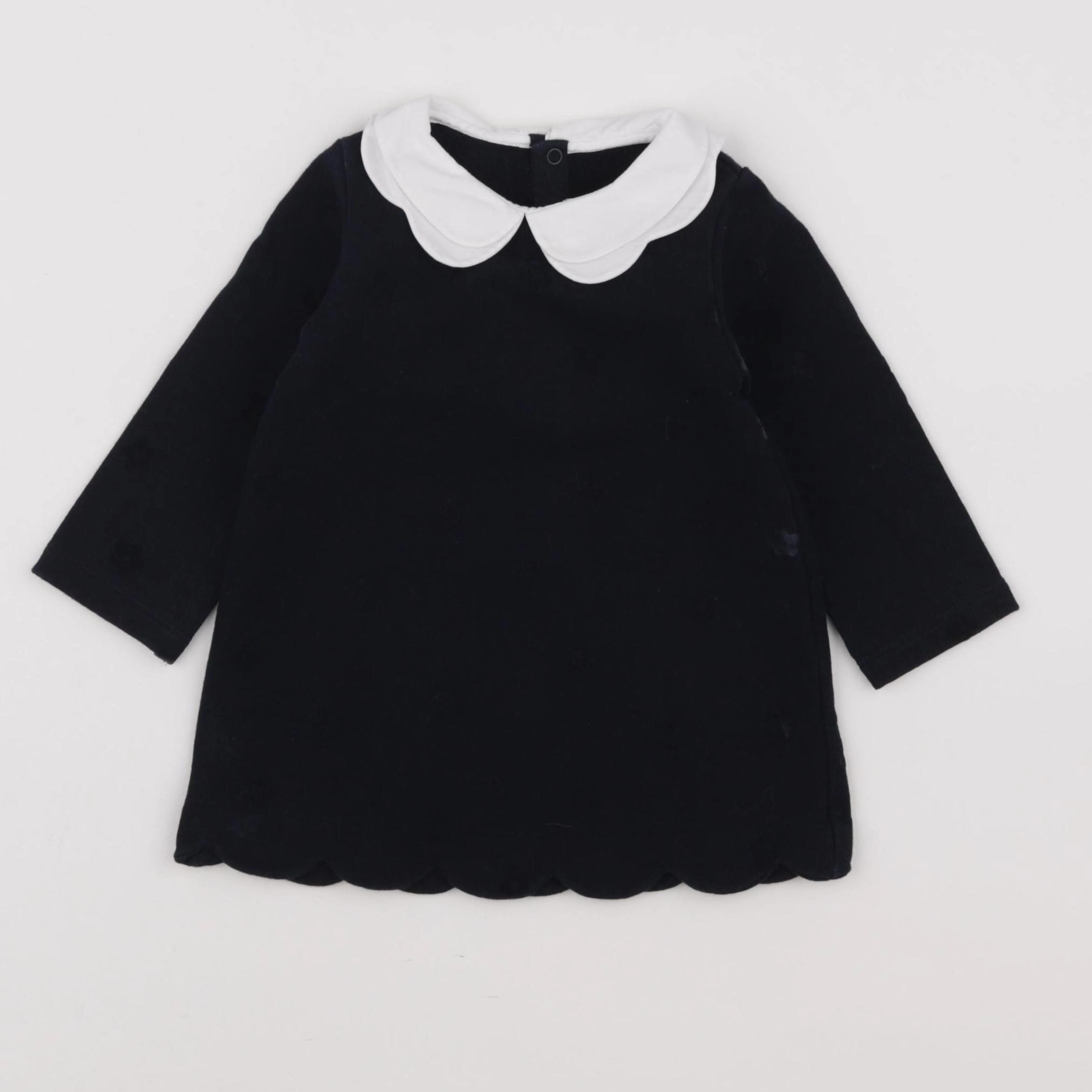 Jacadi - robe bleu - 12 mois