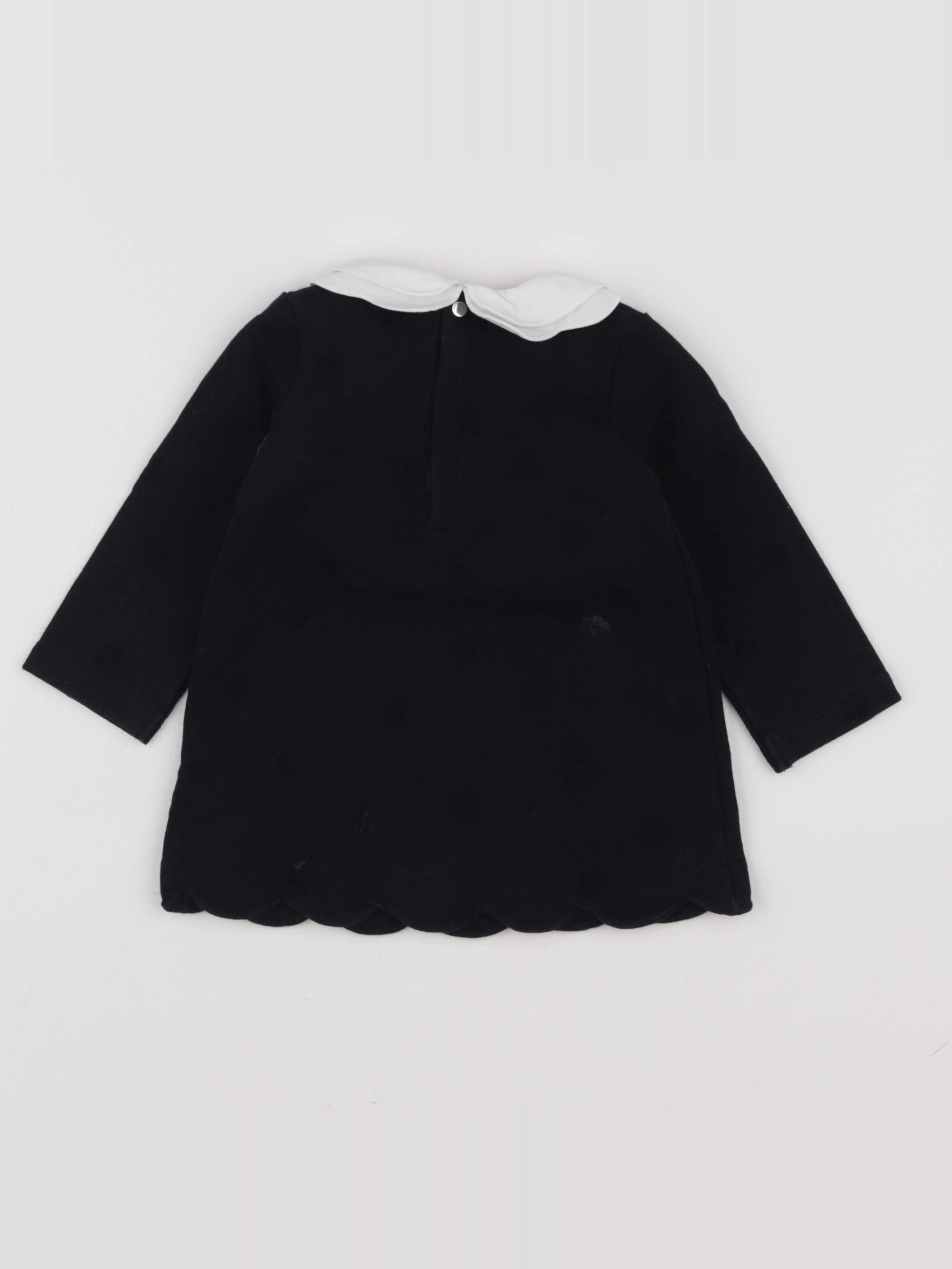 Jacadi - robe bleu - 12 mois