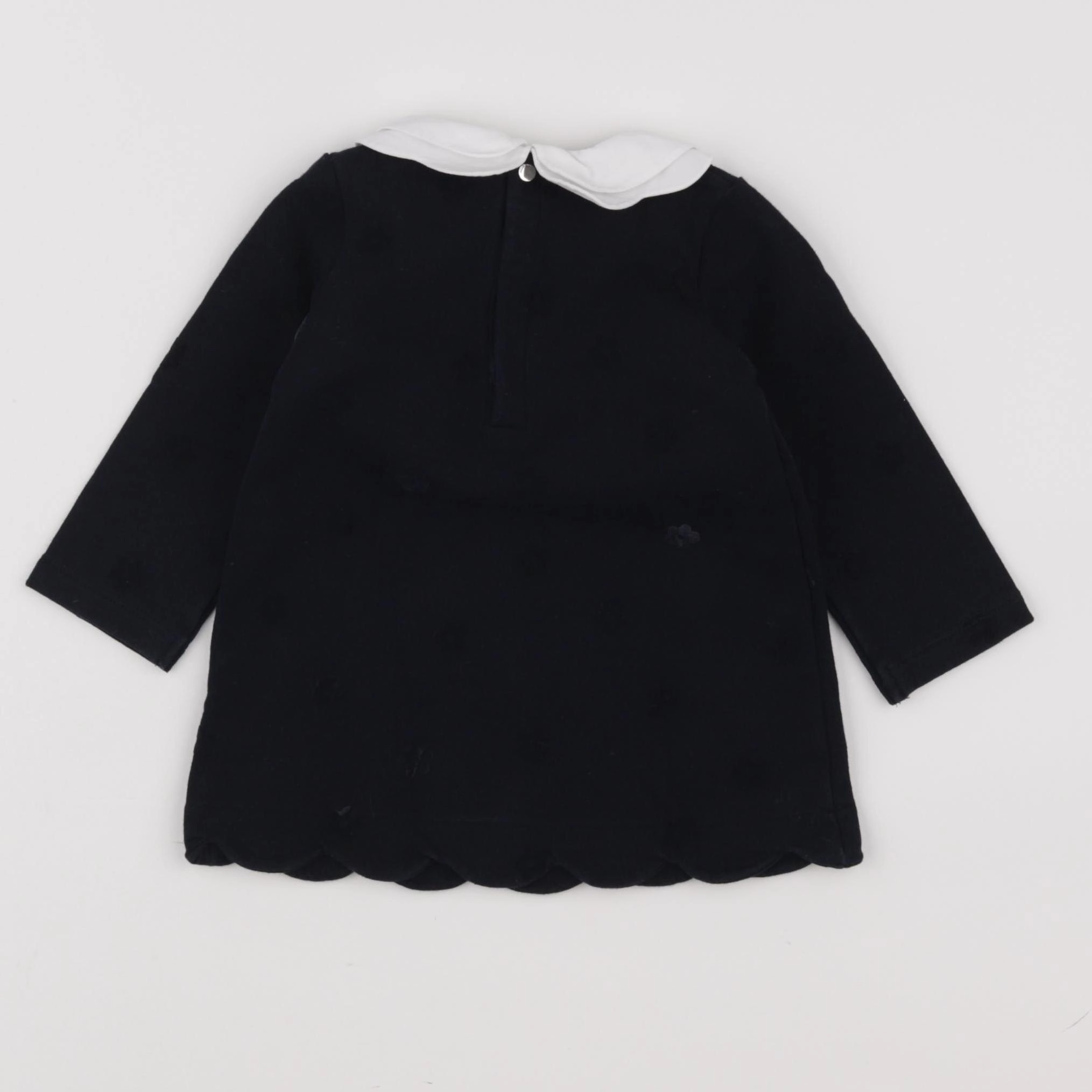 Jacadi - robe bleu - 12 mois