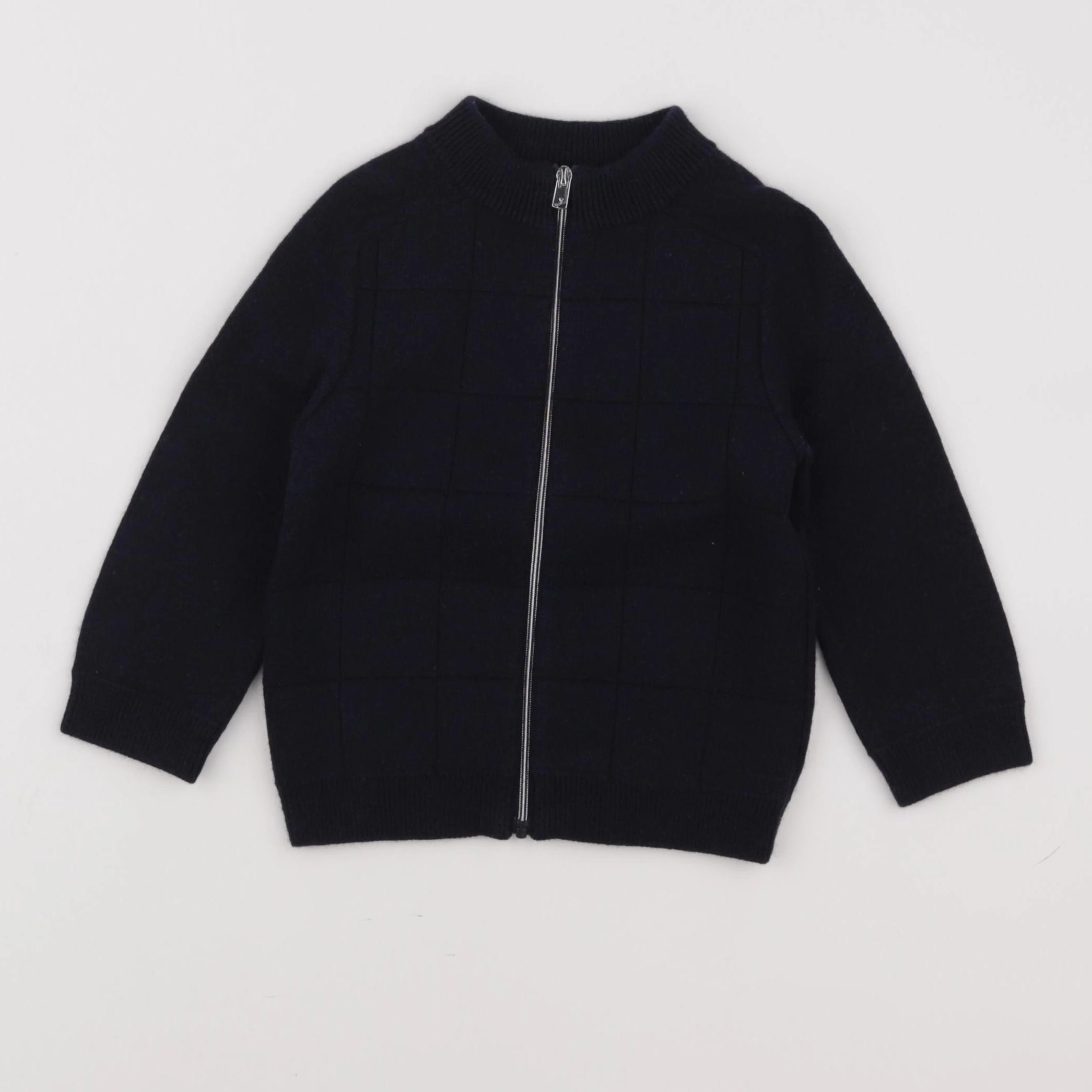 Jacadi - gilet bleu - 2 ans