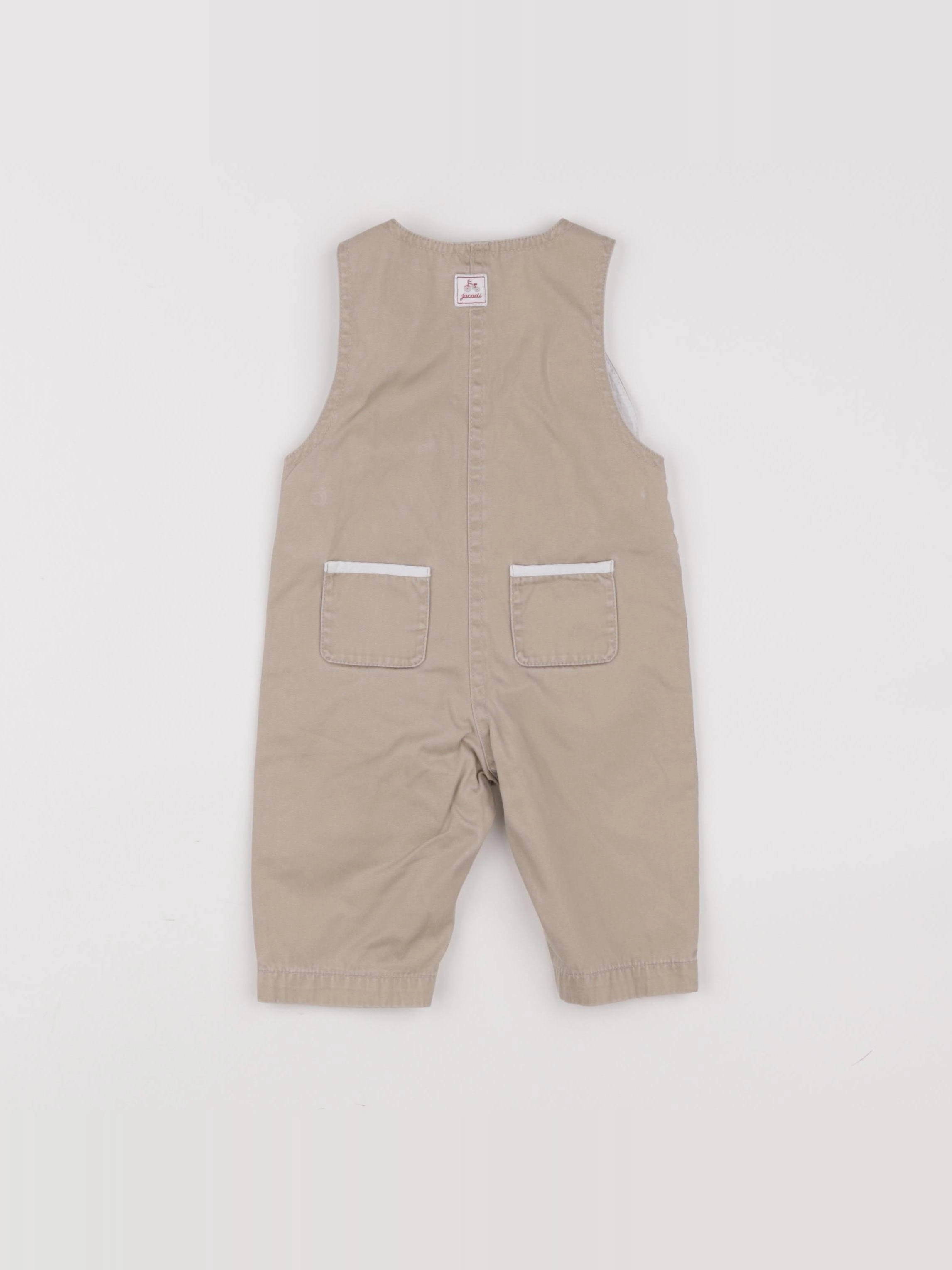 Jacadi - salopette beige - 3 mois