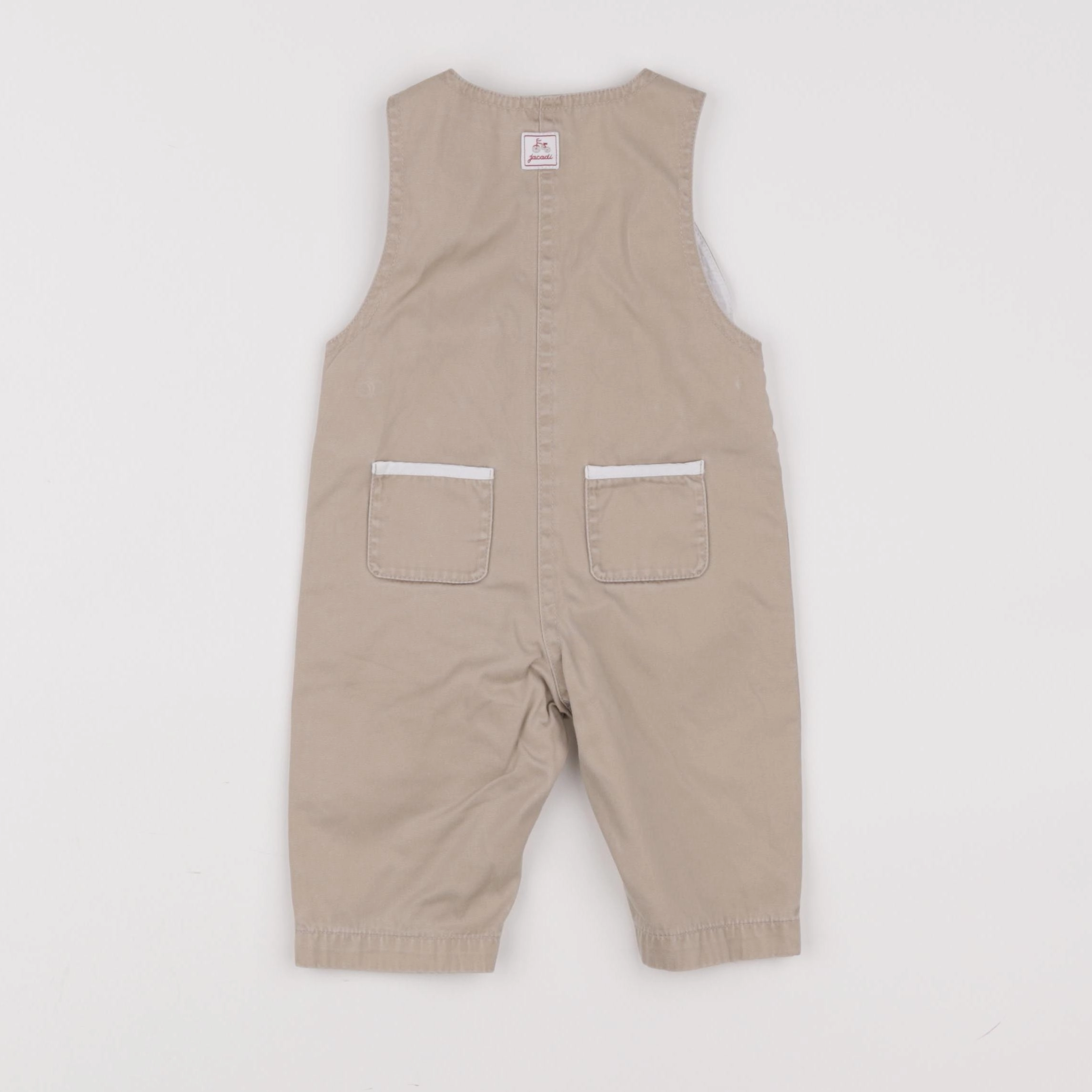 Jacadi - salopette beige - 3 mois