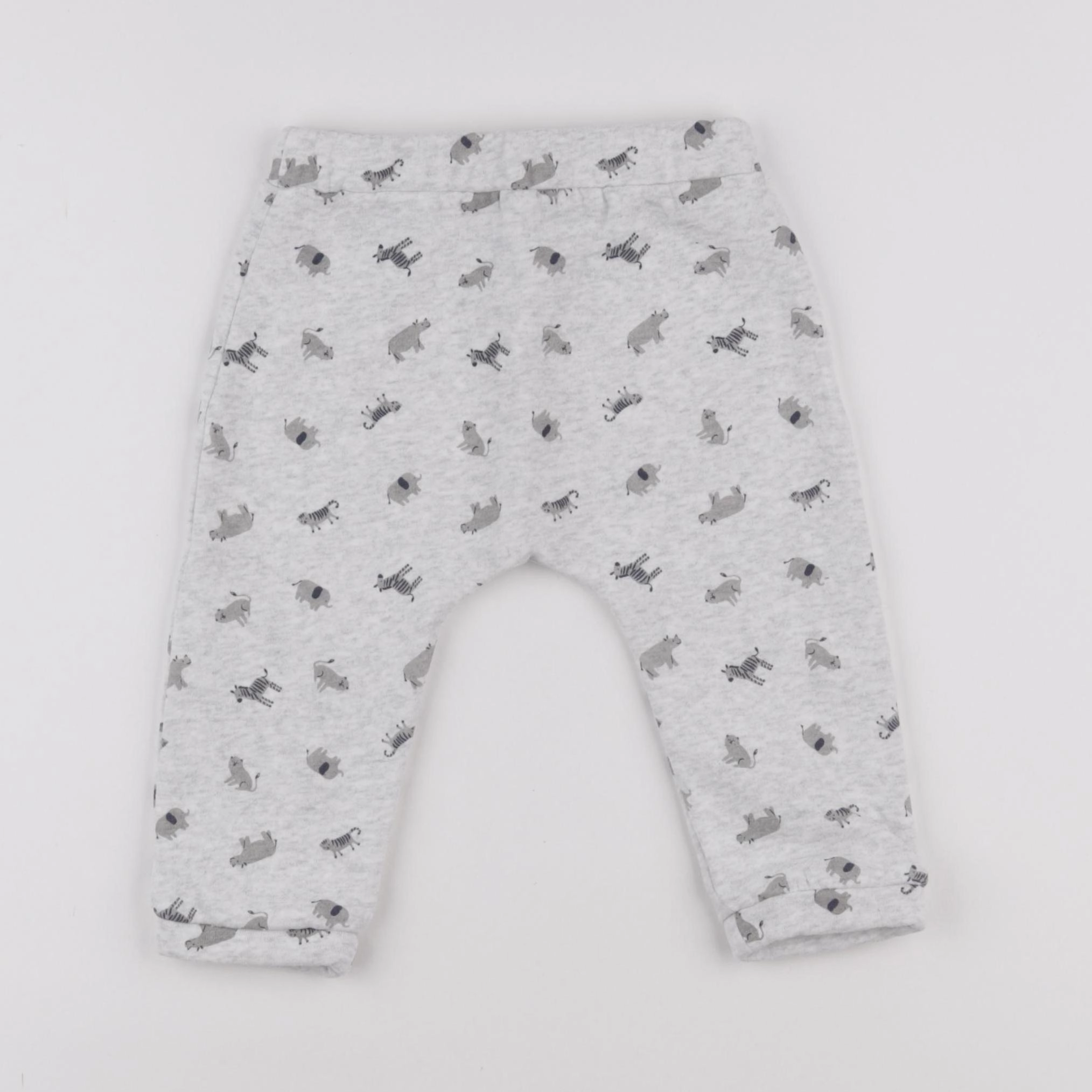 Boutchou - jogging doublé gris - 12 mois