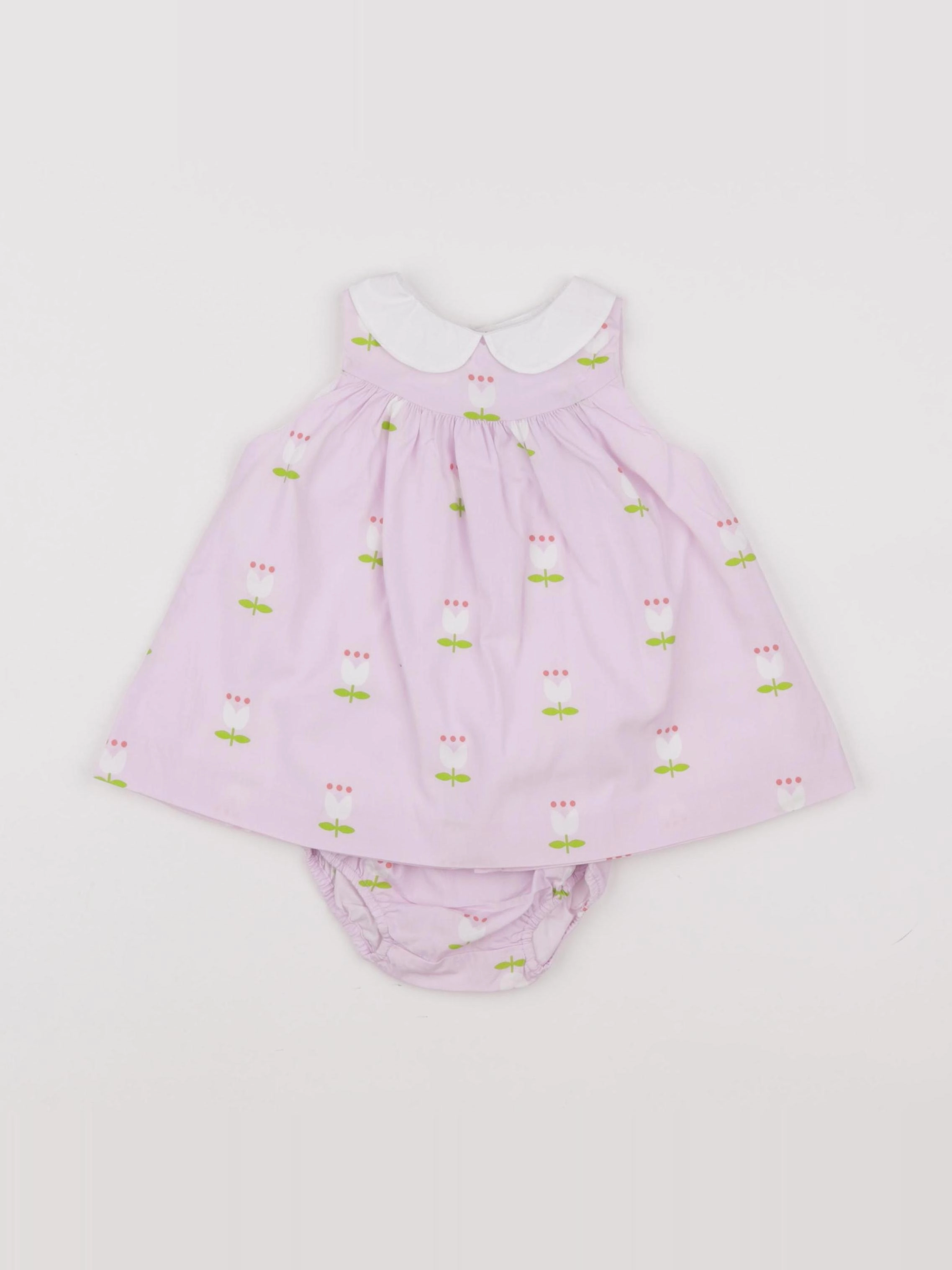 Jacadi - robe rose - 6 mois