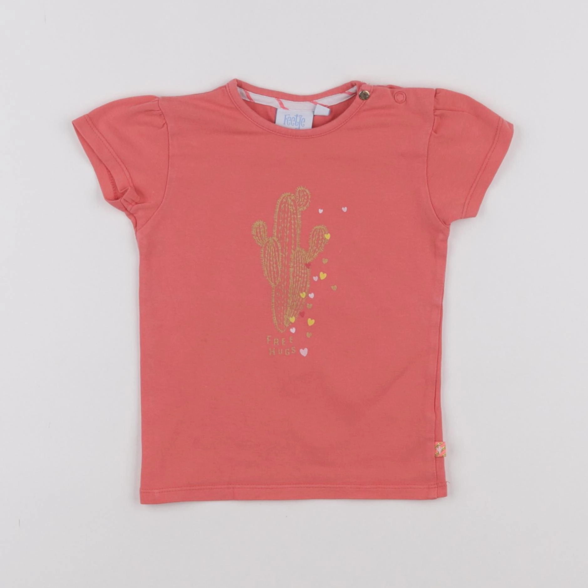 Feetje - tee-shirt rose - 18 mois