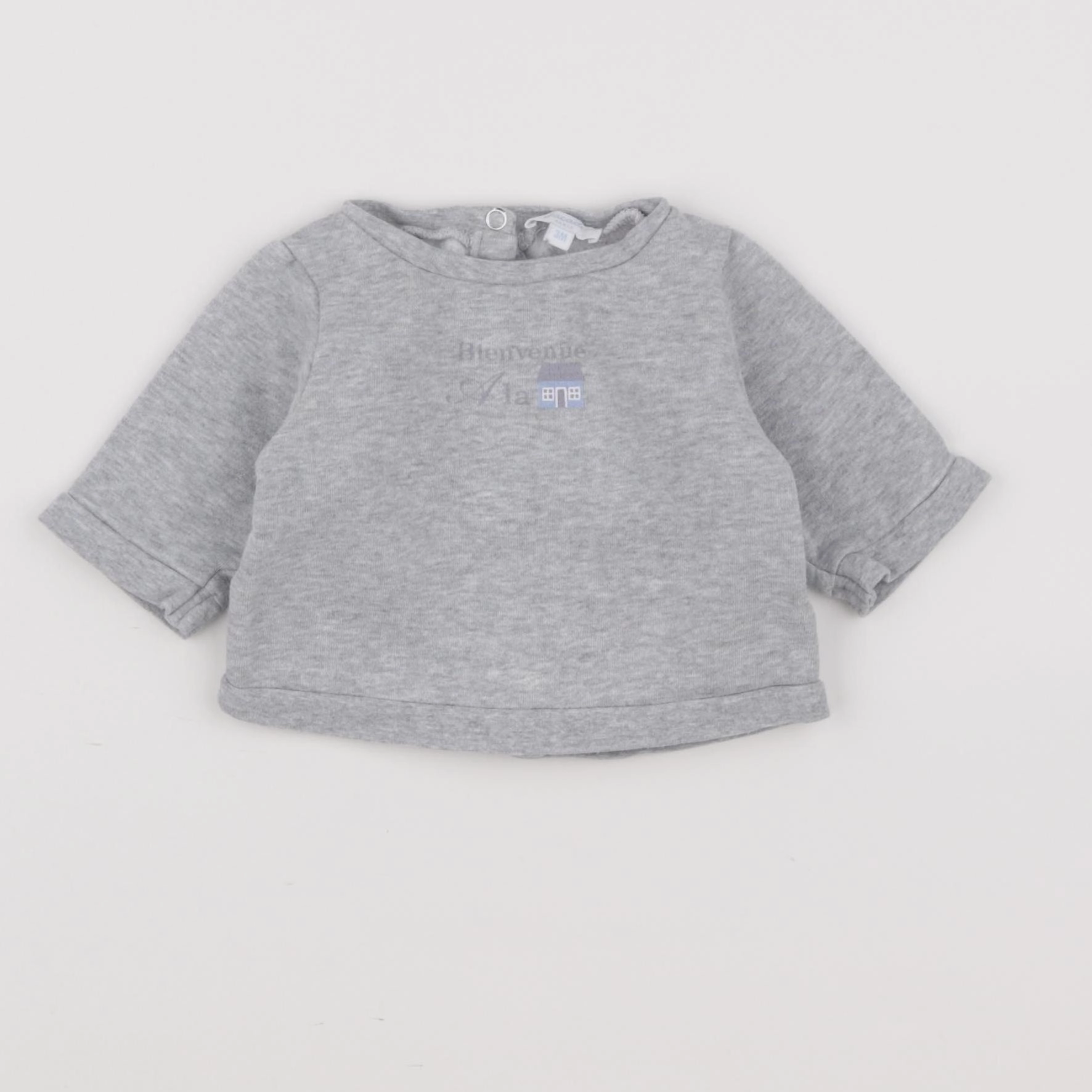 Jacadi - sweat gris - 3 mois