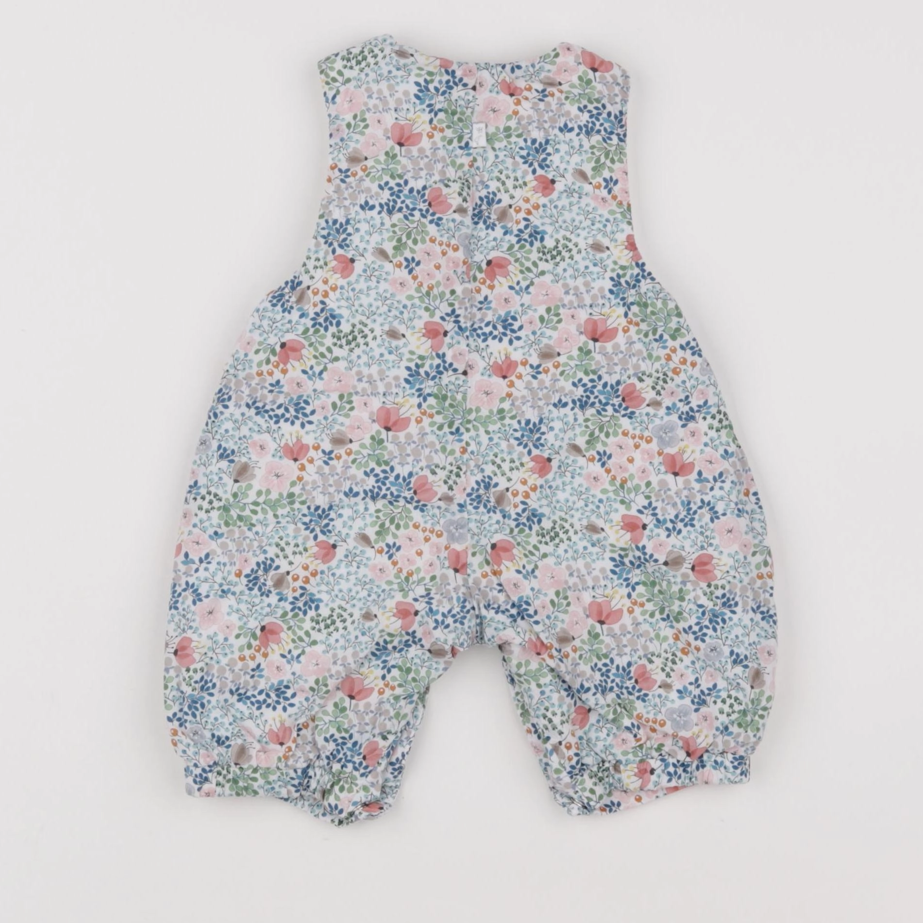 Jacadi - salopette liberty multicolore - 1 mois