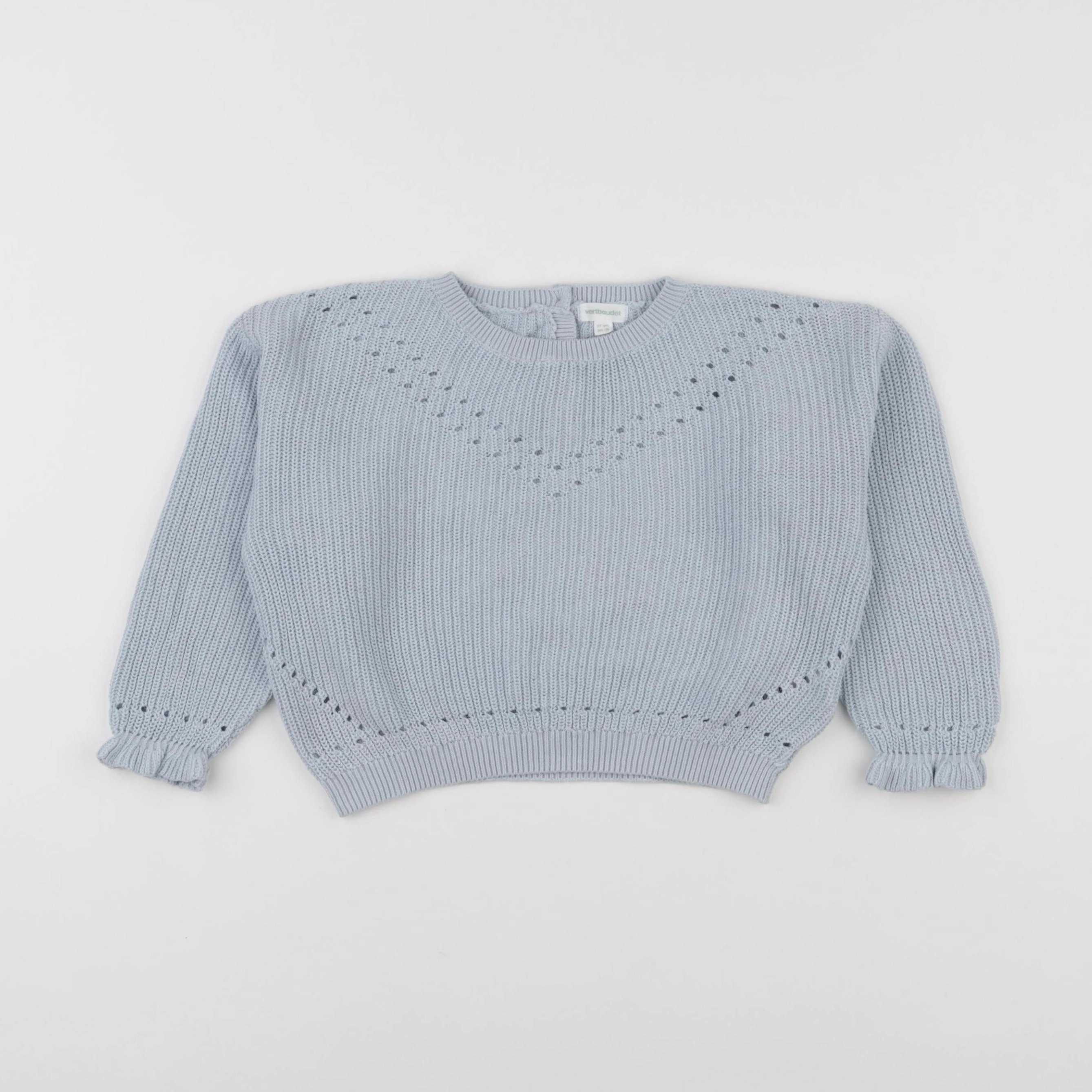 Vertbaudet - pull bleu - 3 ans