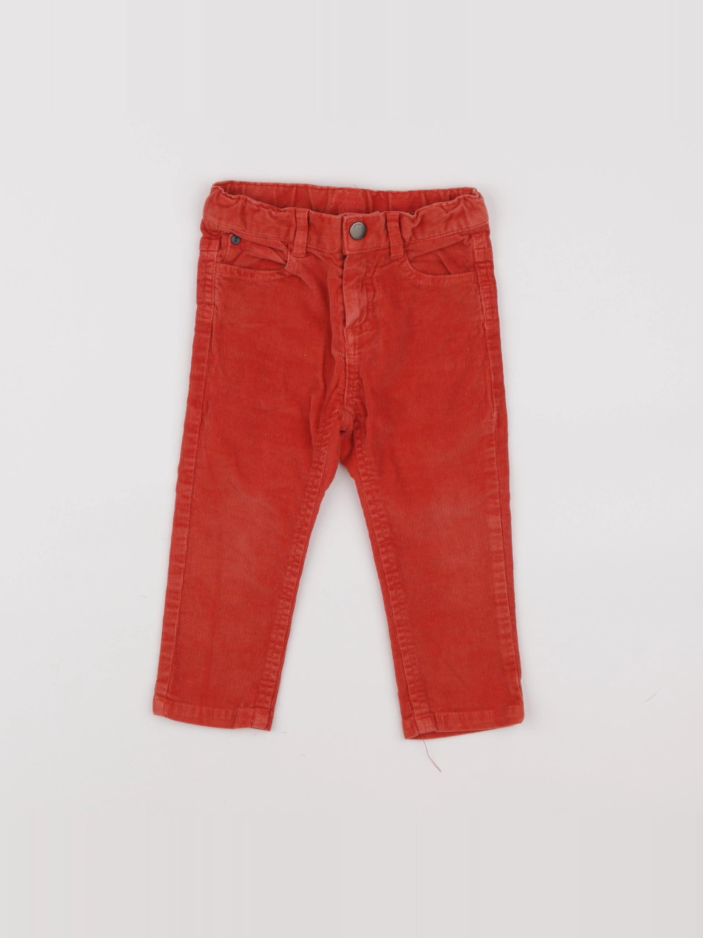 Jacadi - pantalon rouge - 18 mois