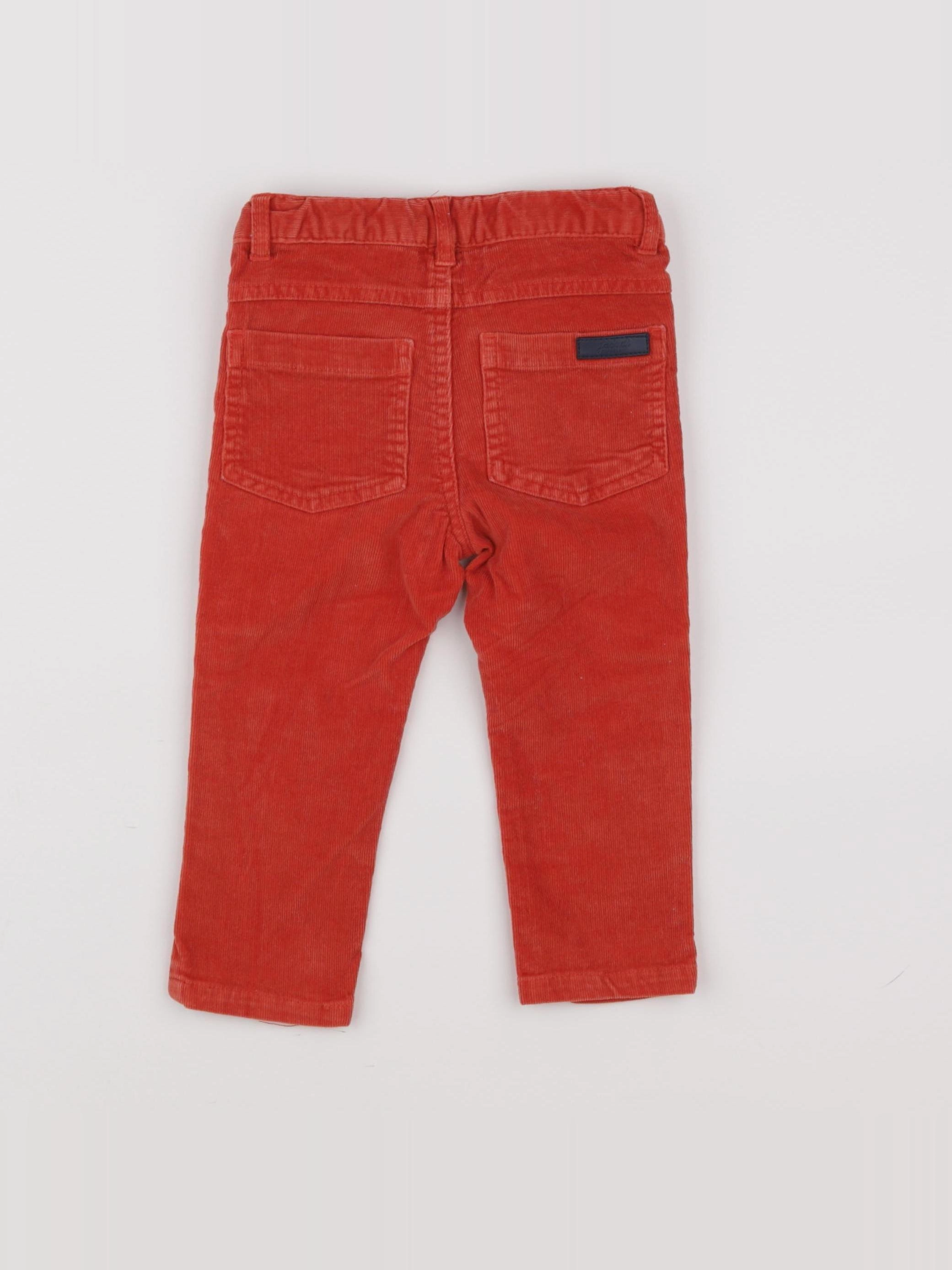 Jacadi - pantalon rouge - 18 mois