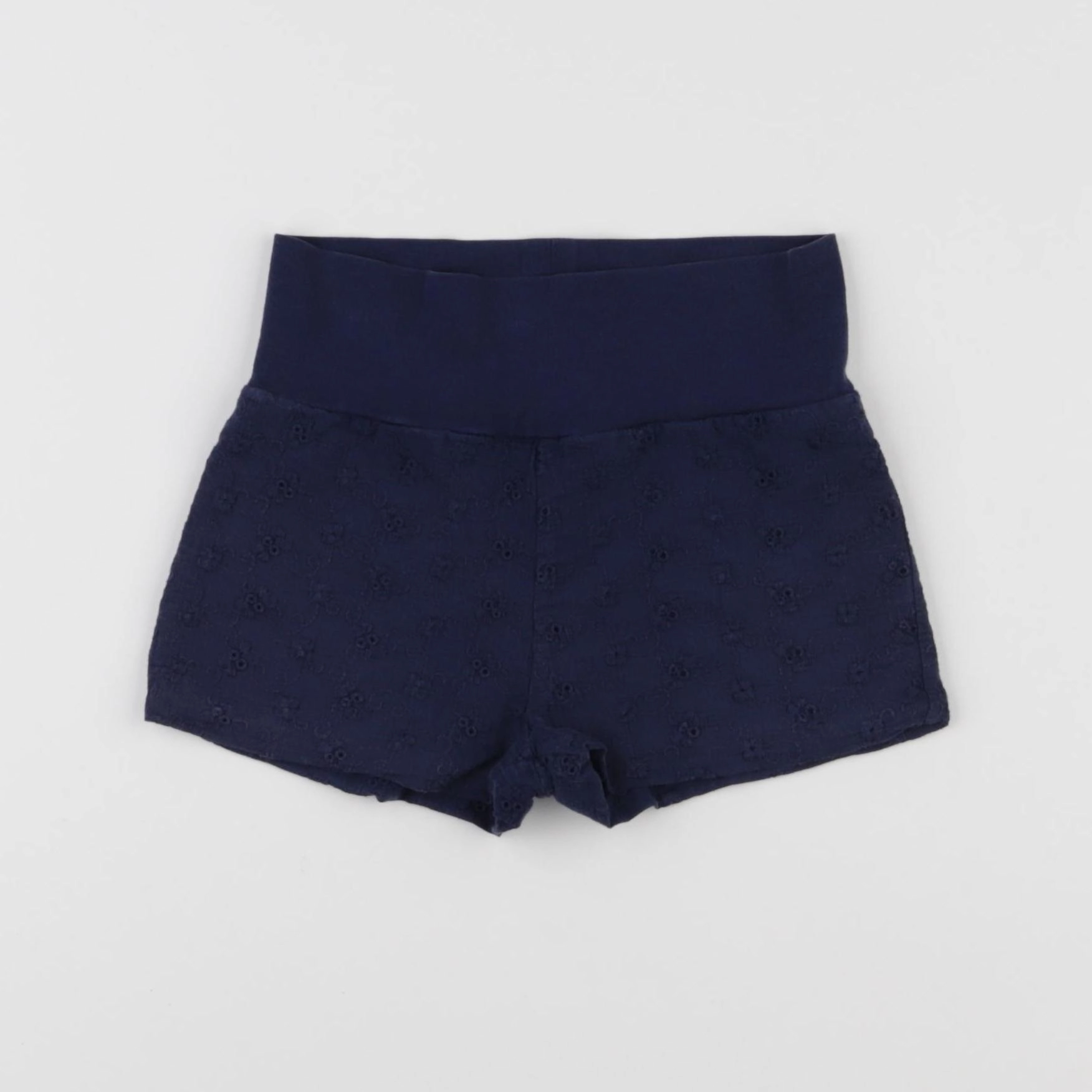 Monoprix - short bleu - 3 ans