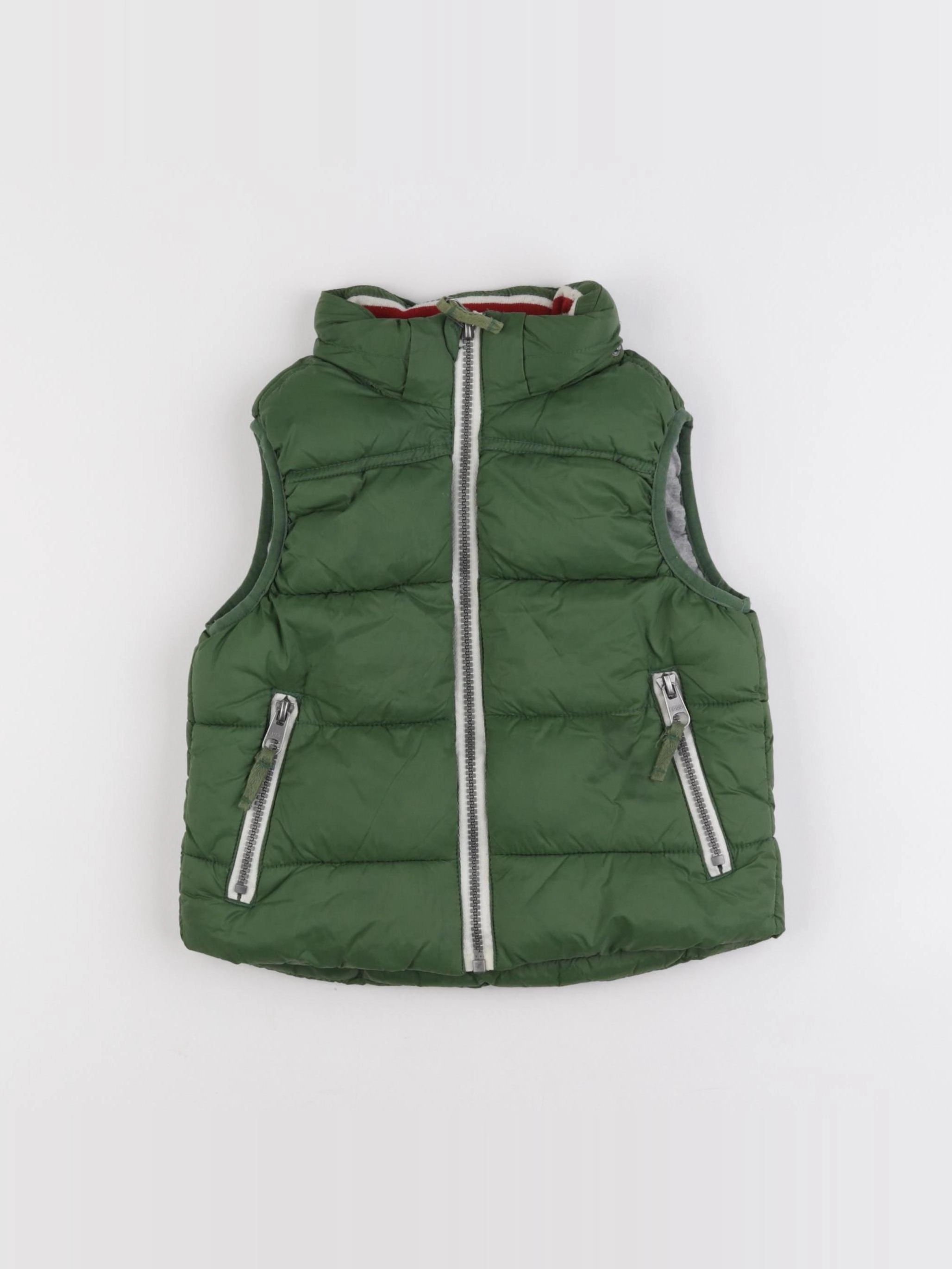 H&M - doudoune vert - 3/4 ans