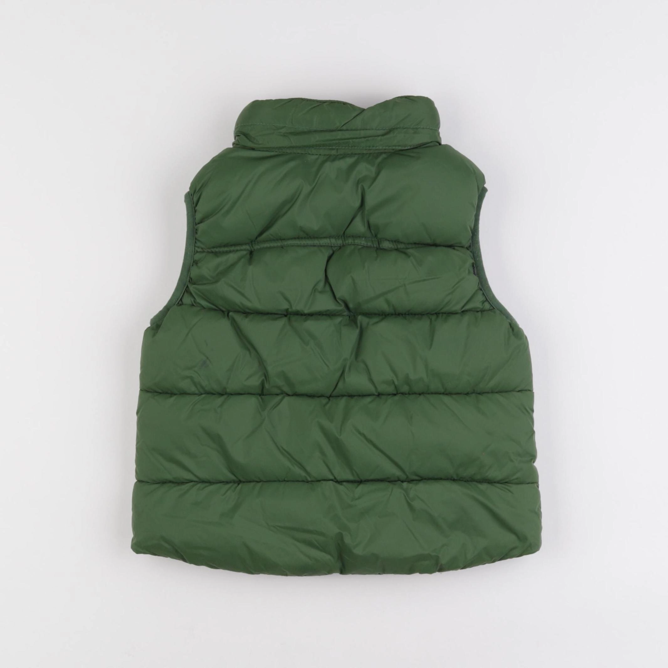 H&M - doudoune vert - 3/4 ans