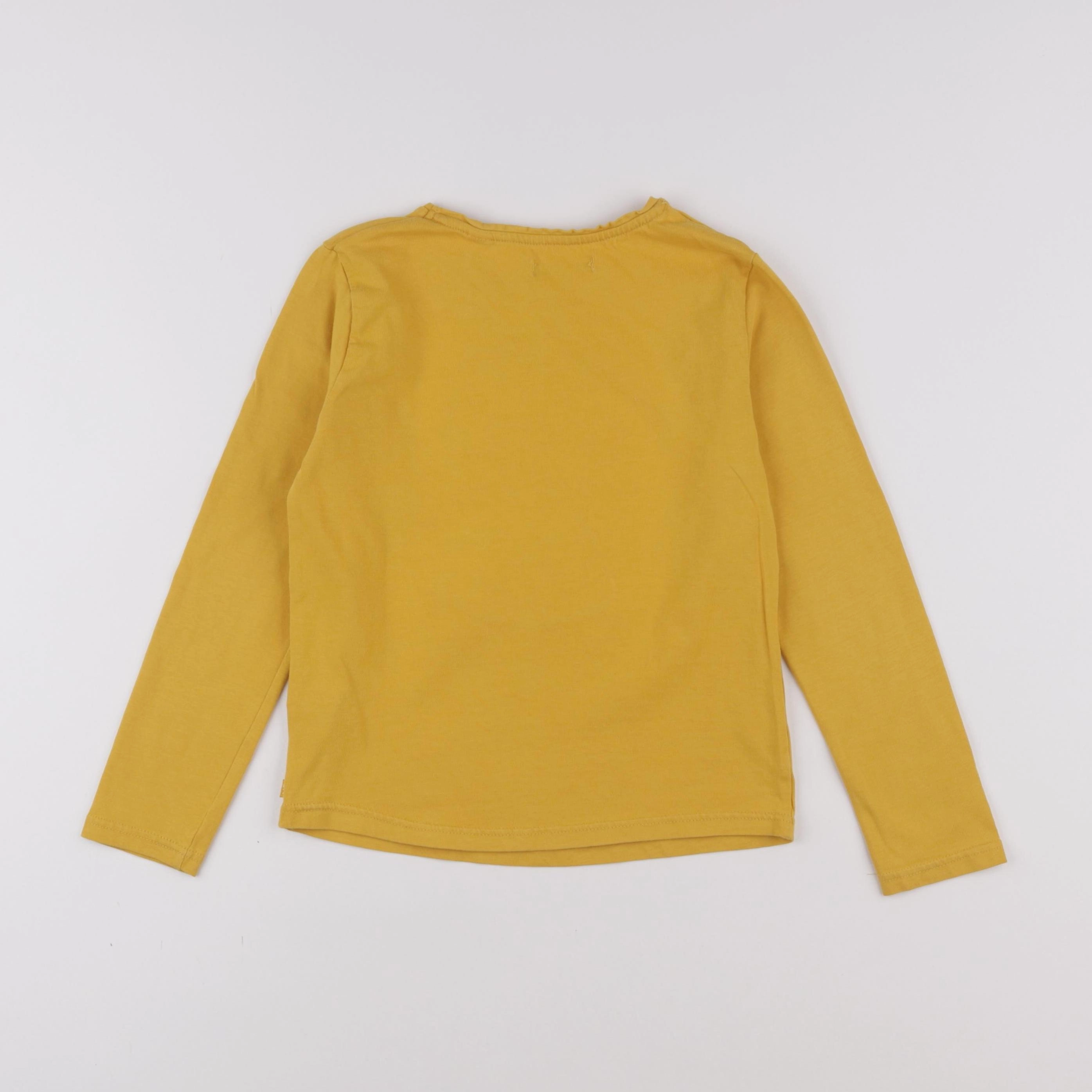 Okaidi - tee-shirt jaune - 8 ans