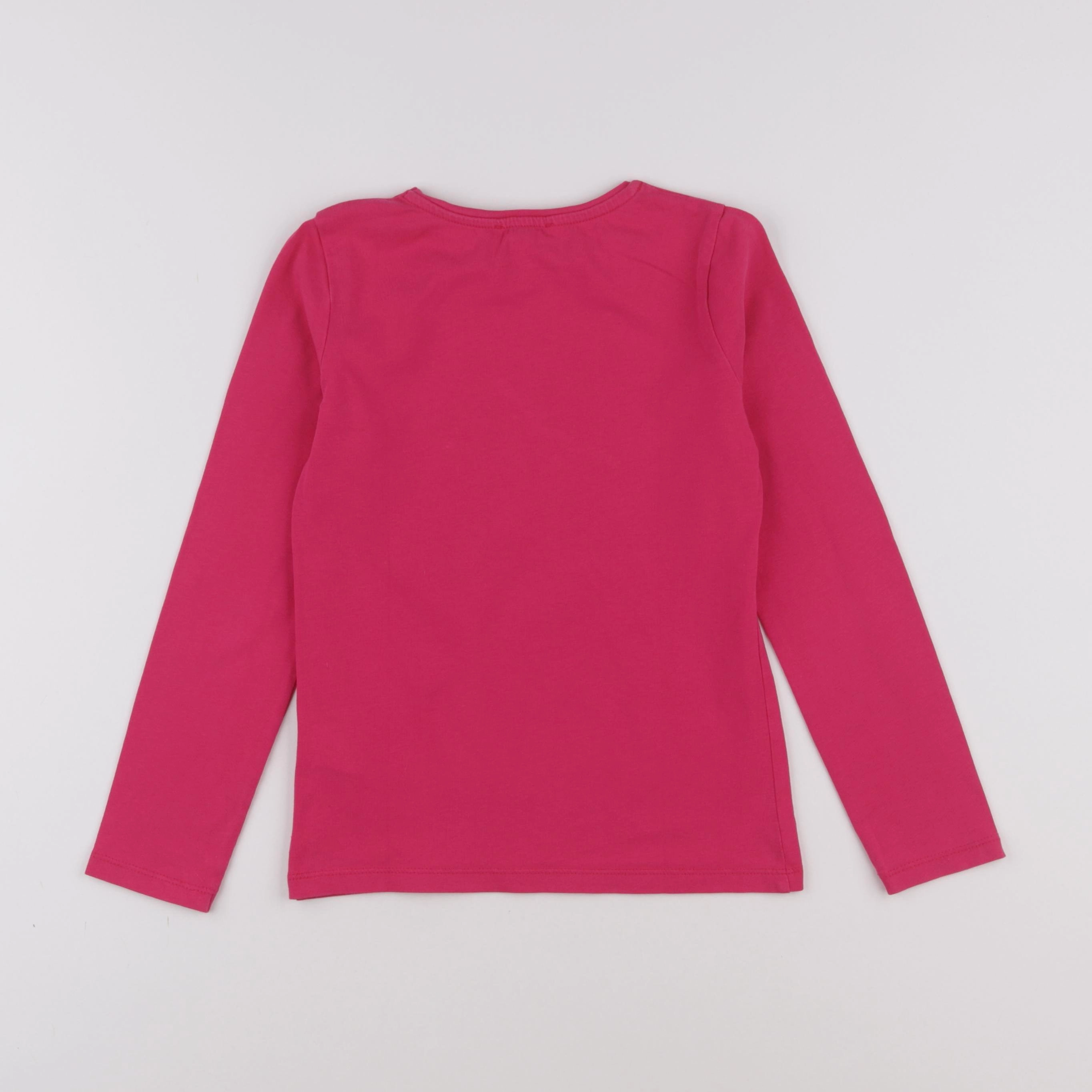 Okaidi - tee-shirt rose - 8 ans