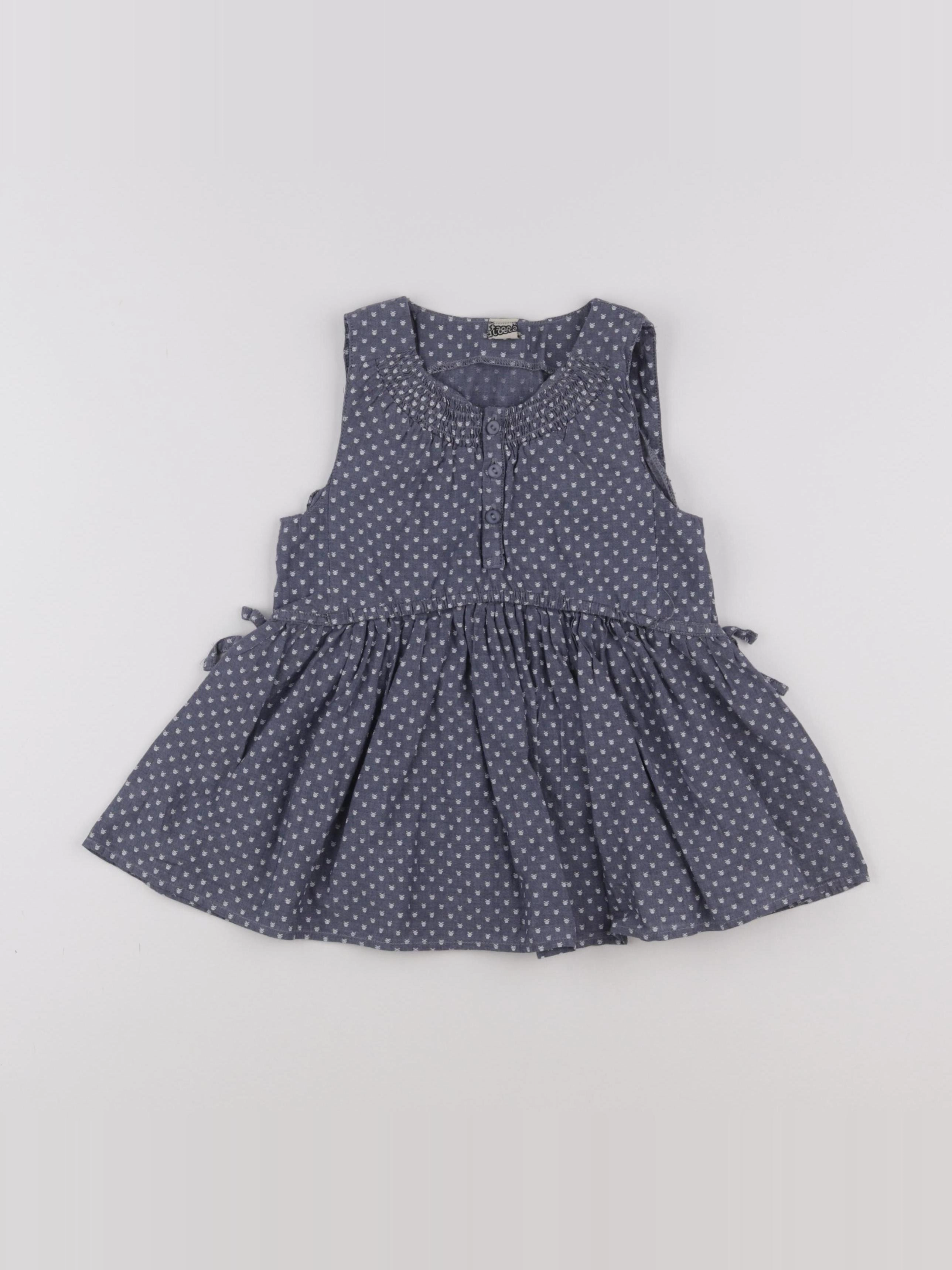 Tape à l'oeil - blouse gris - 8 ans