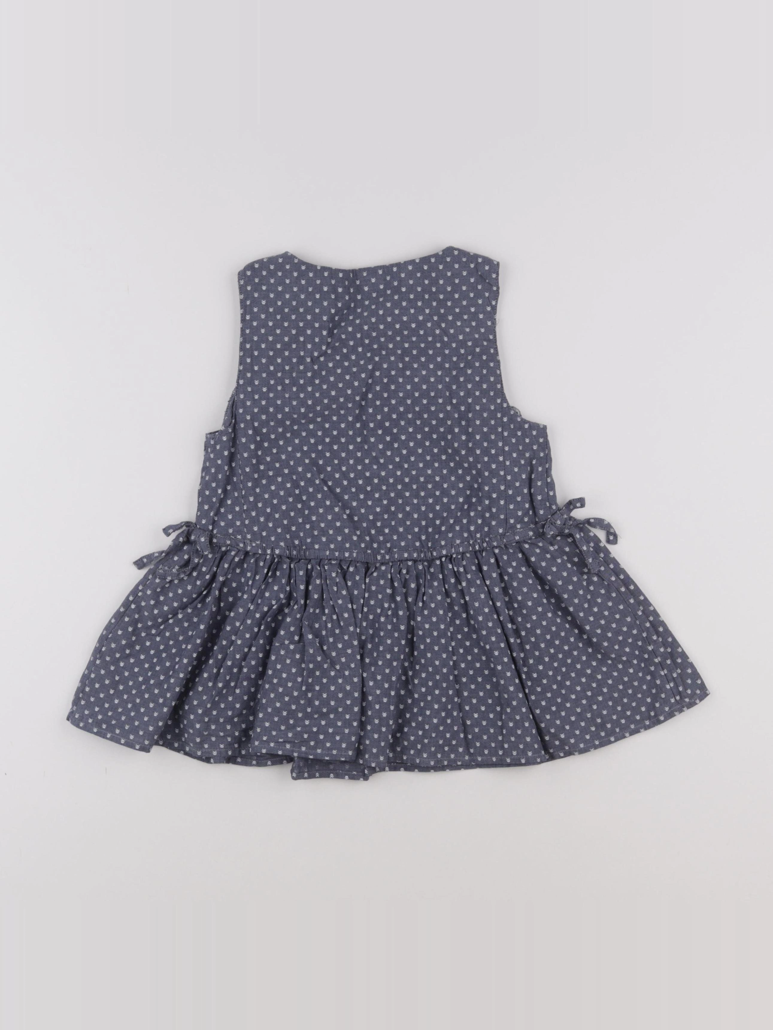 Tape à l'oeil - blouse gris - 8 ans