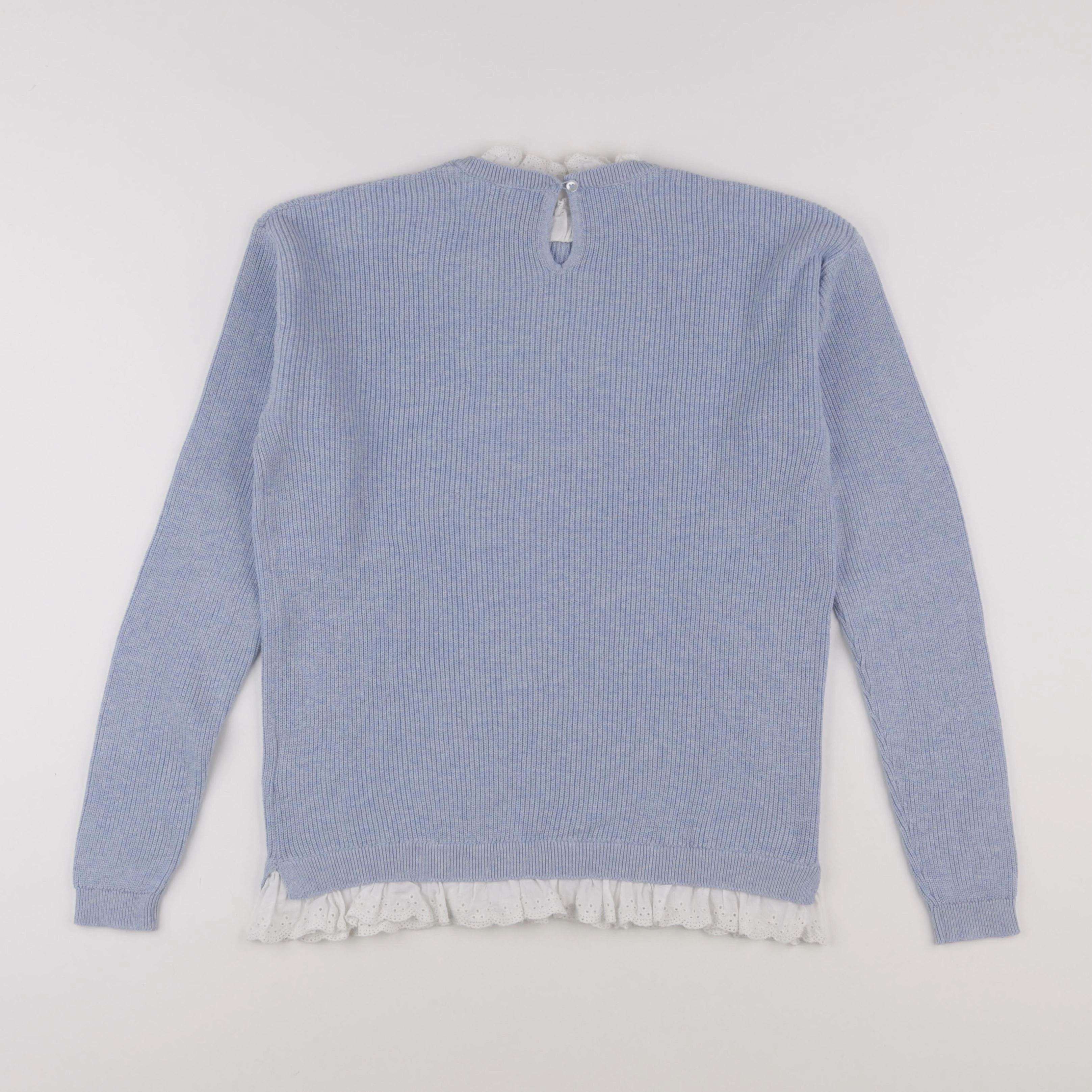 Vertbaudet - pull bleu - 14 ans