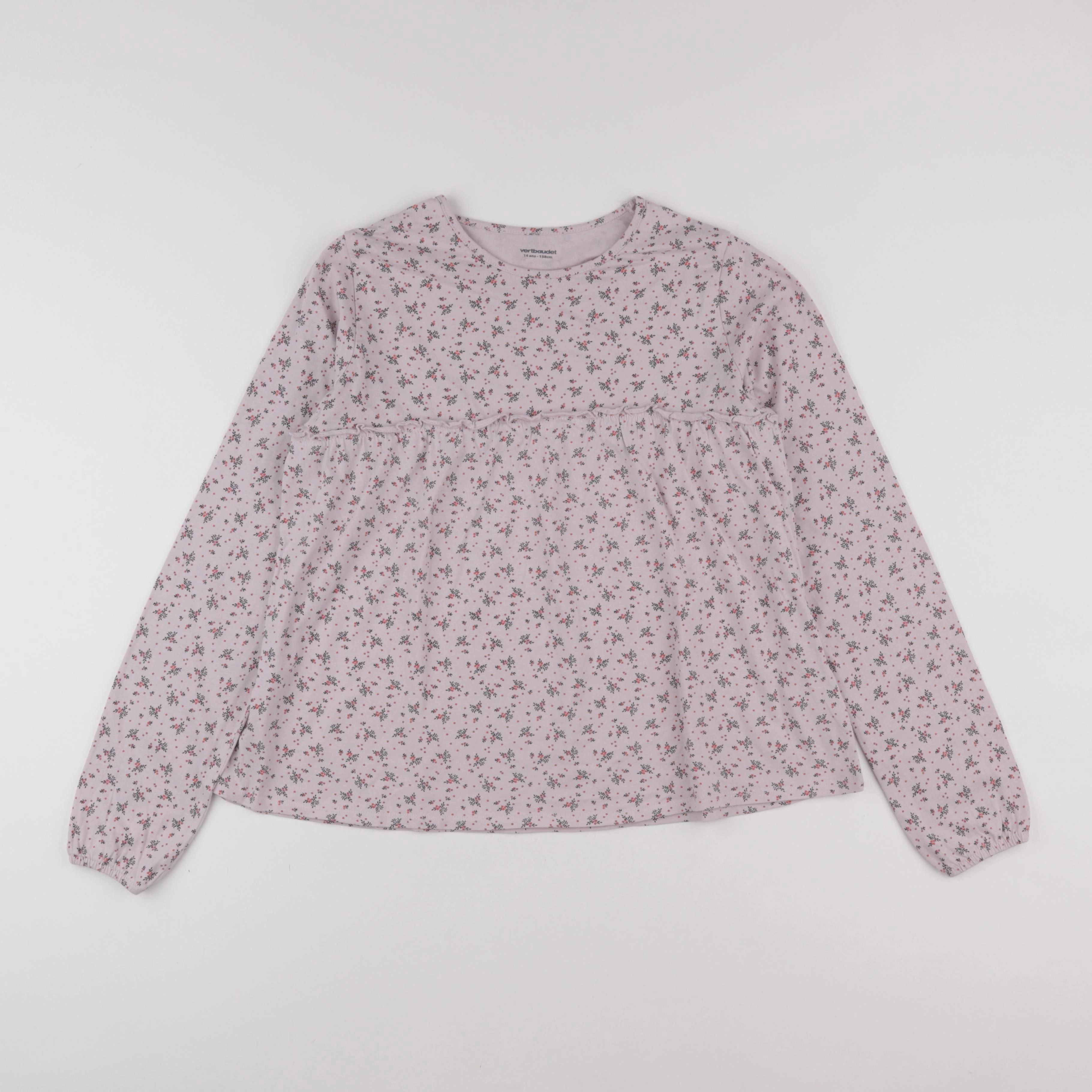 Vertbaudet - tee-shirt rose - 14 ans