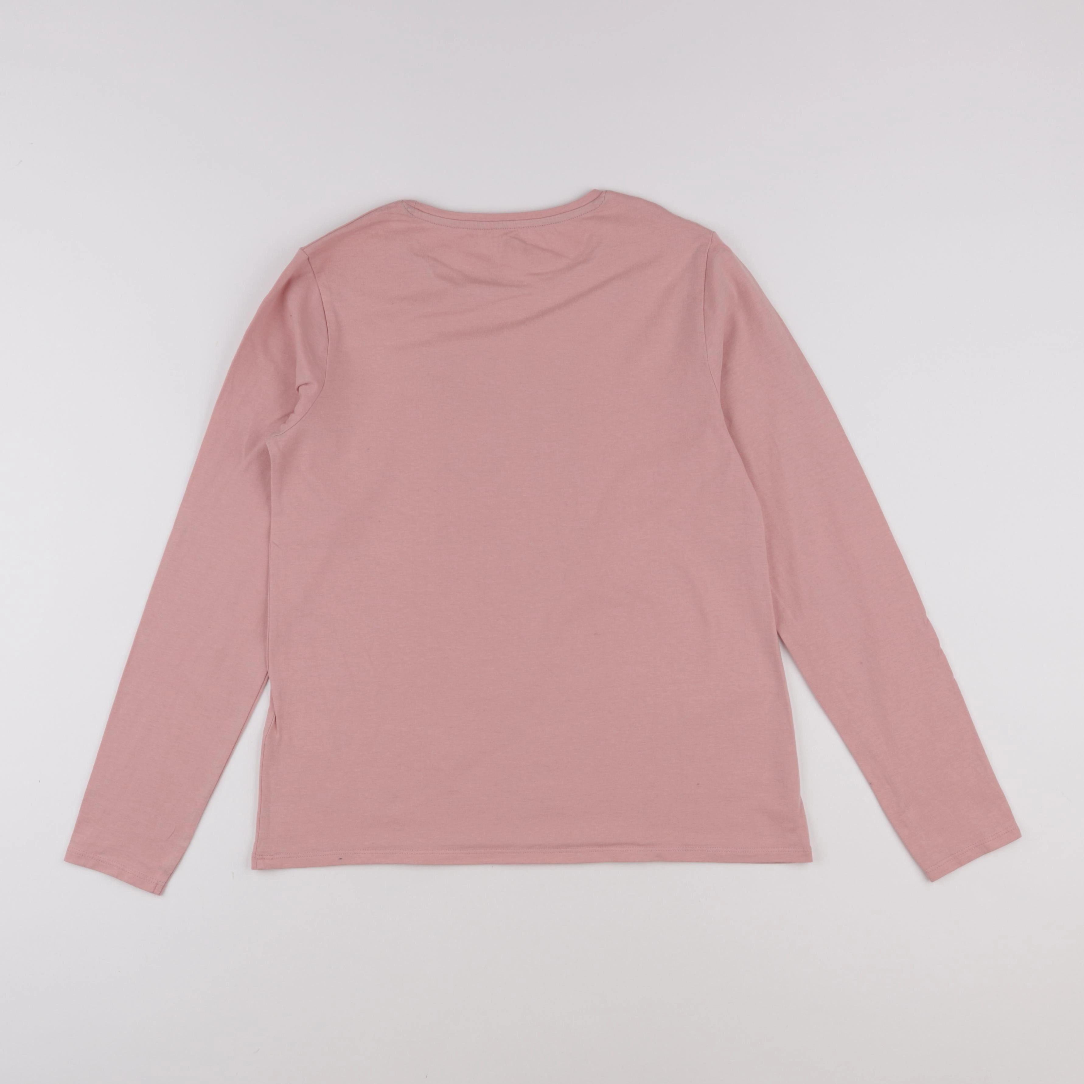 Vertbaudet - tee-shirt rose - 14 ans