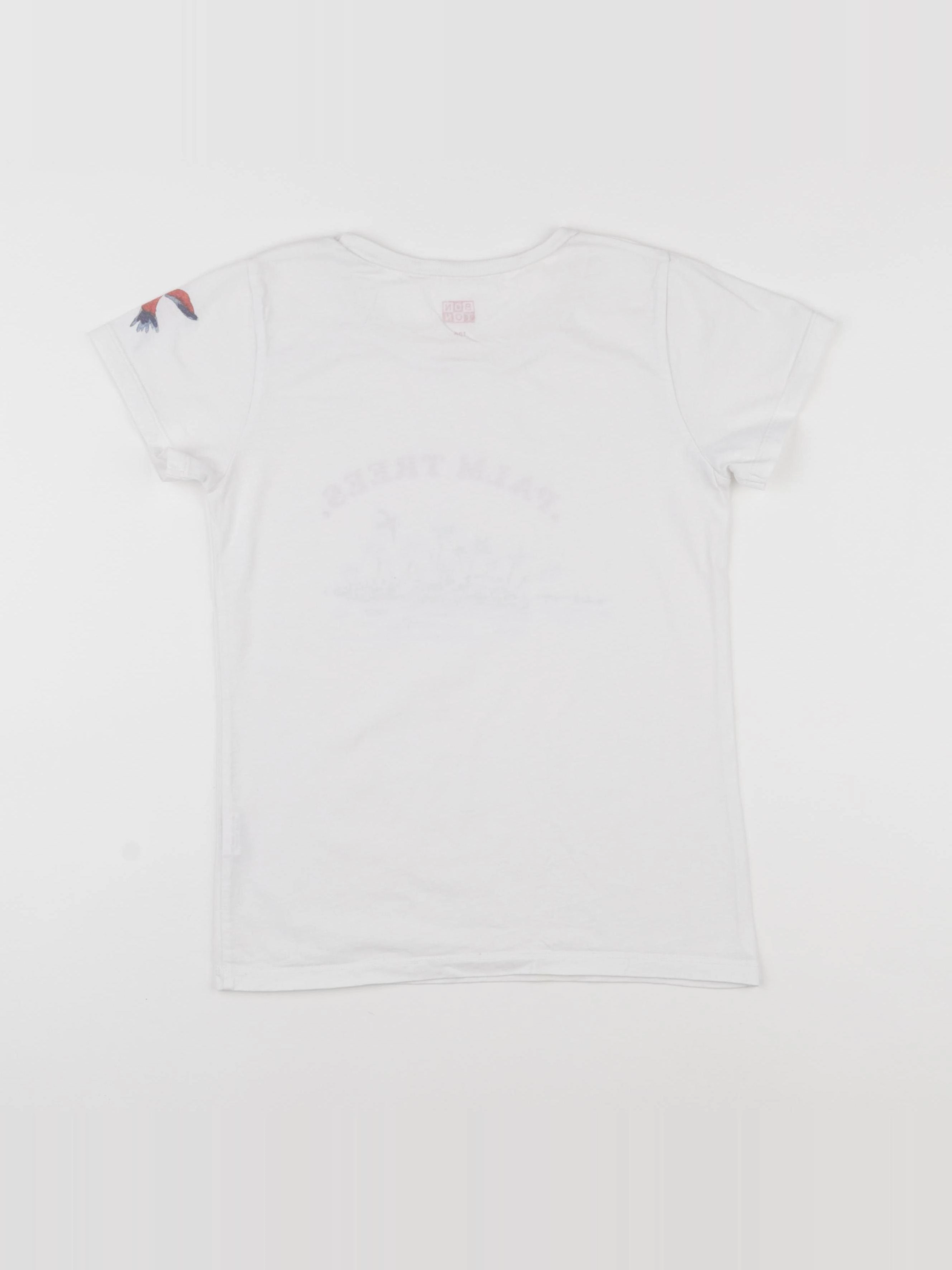 Bonton - tee-shirt blanc - 10 ans