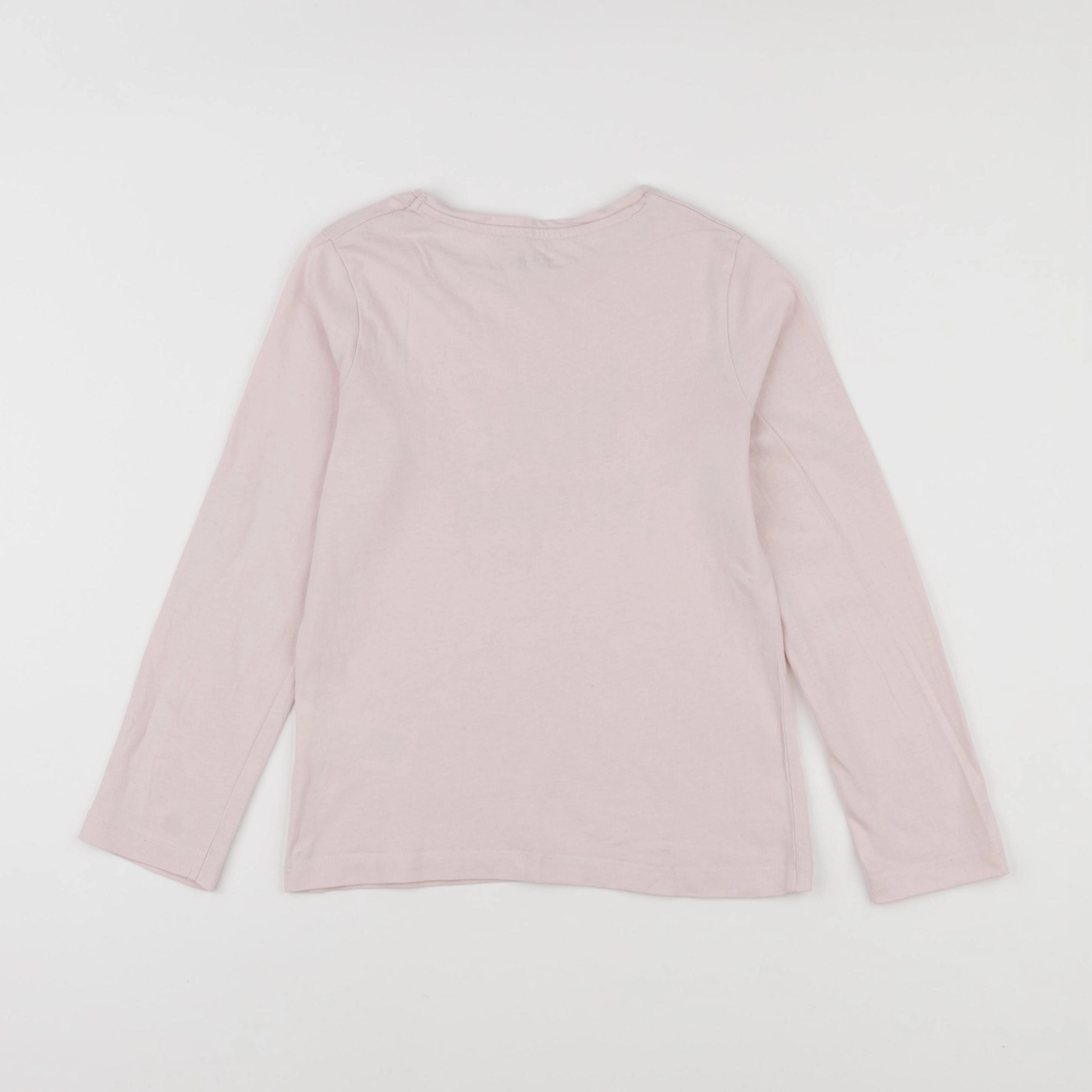 Vertbaudet - tee-shirt rose - 8 ans