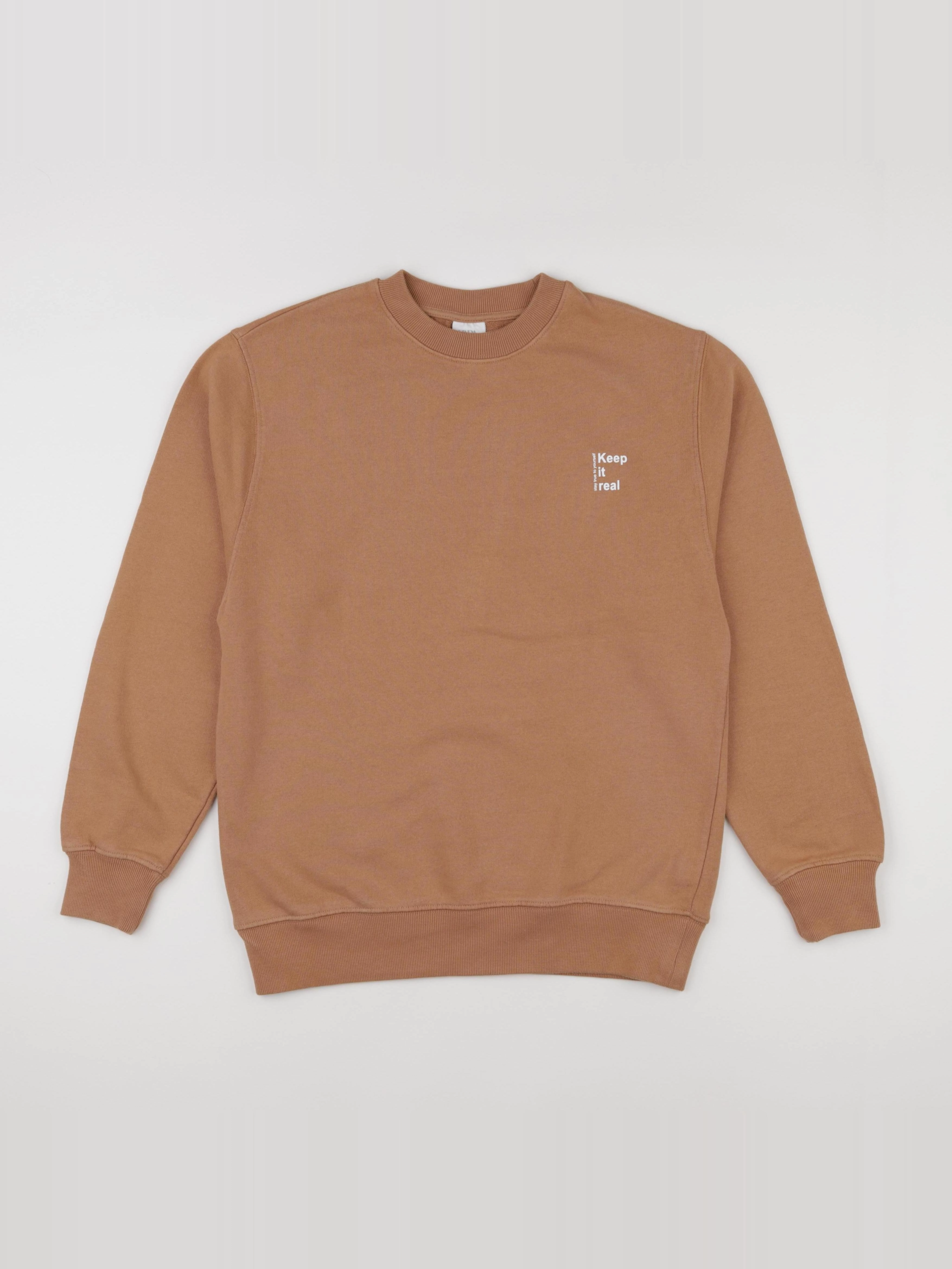 Zara - sweat marron - 11/12 ans