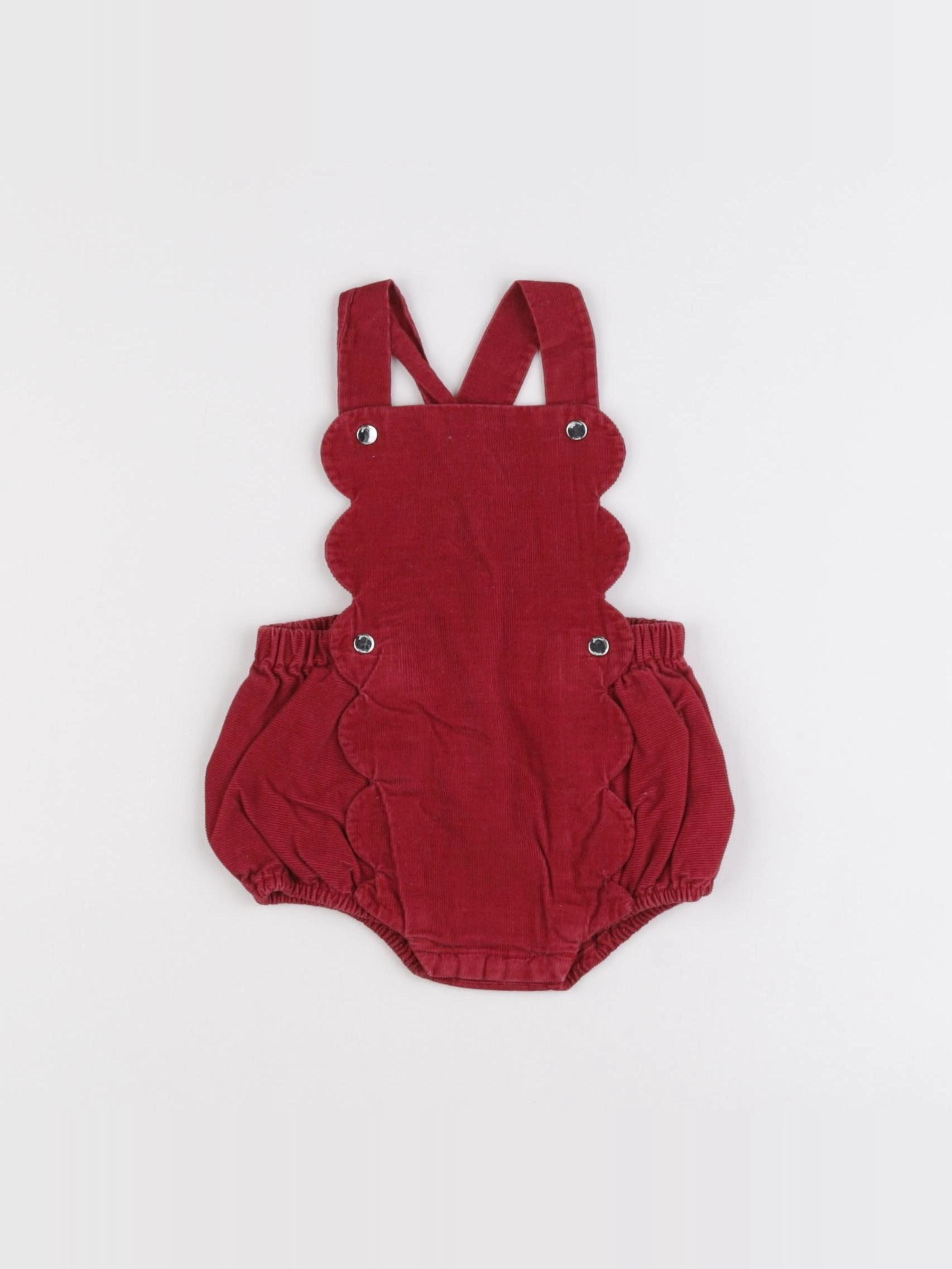 Jacadi - combinaison rouge - 3 mois