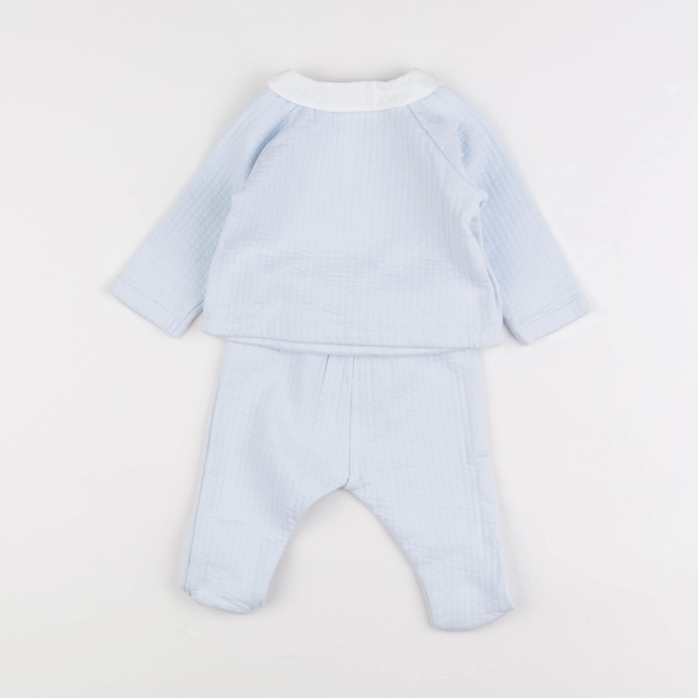 Jacadi - ensemble bleu - 6 mois