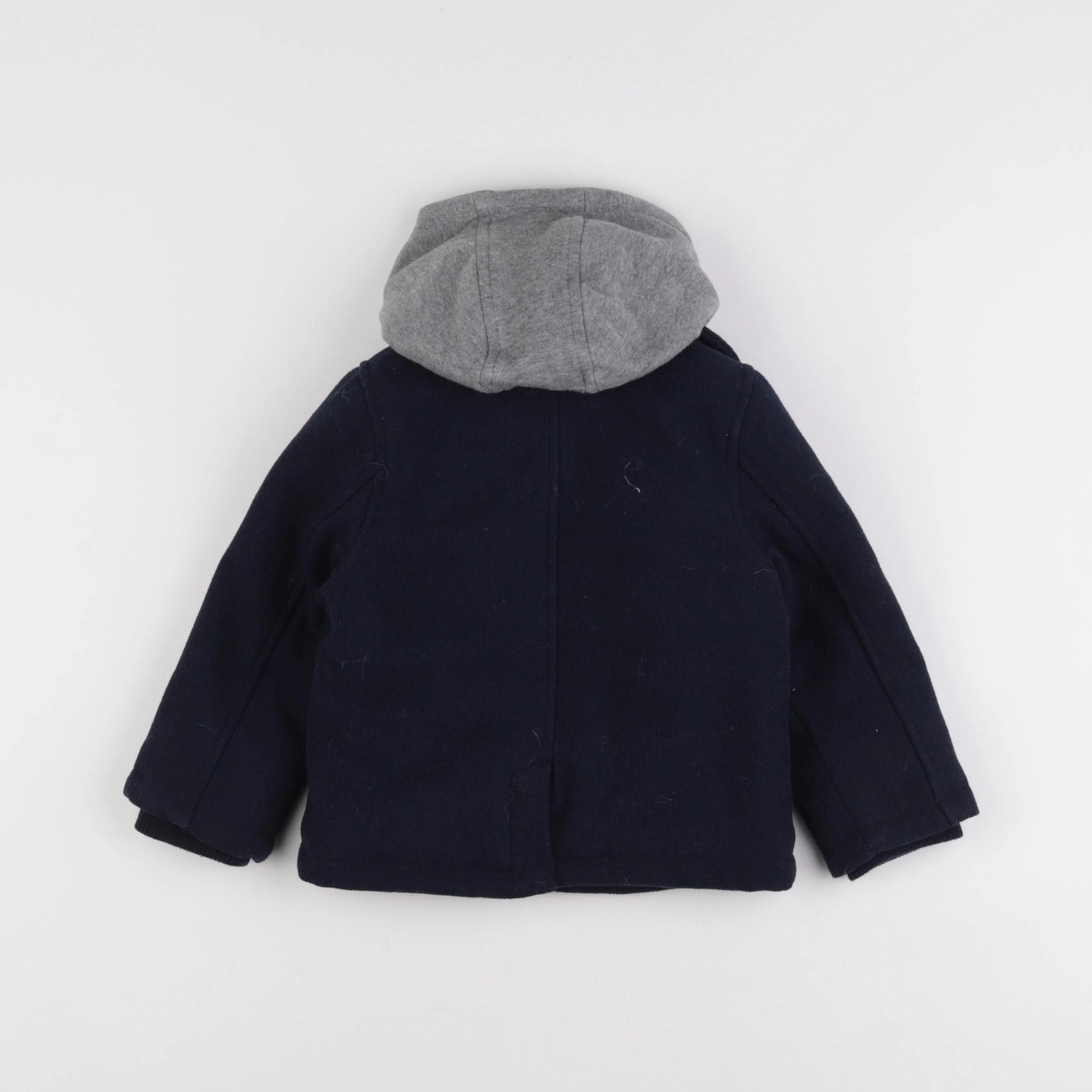 Vertbaudet - manteau bleu - 2 ans
