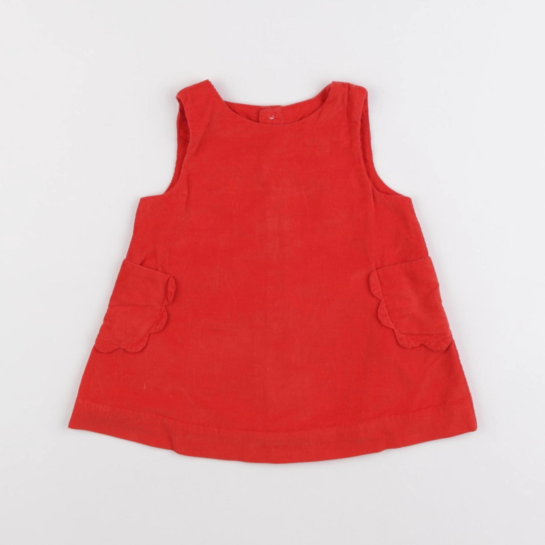 Jacadi - robe rouge - 6 mois