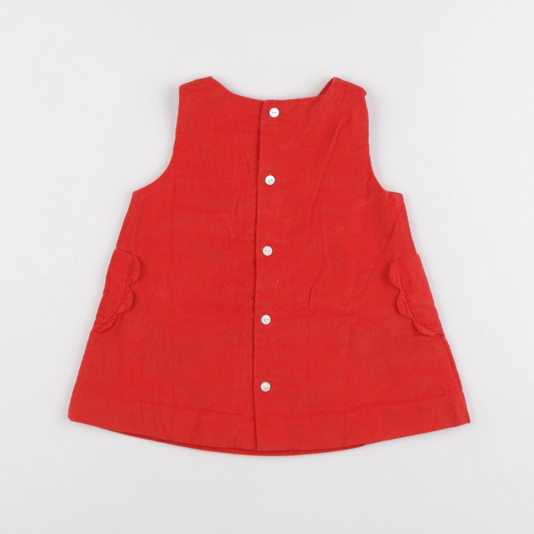 Jacadi - robe rouge - 6 mois