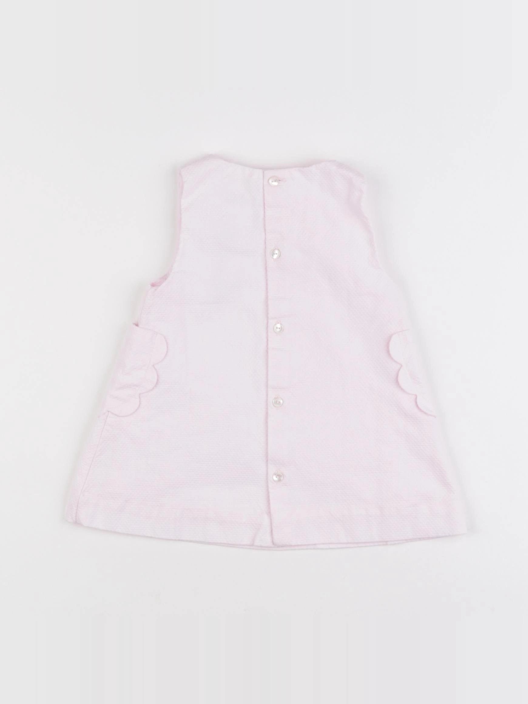 Jacadi - robe rose - 6 mois