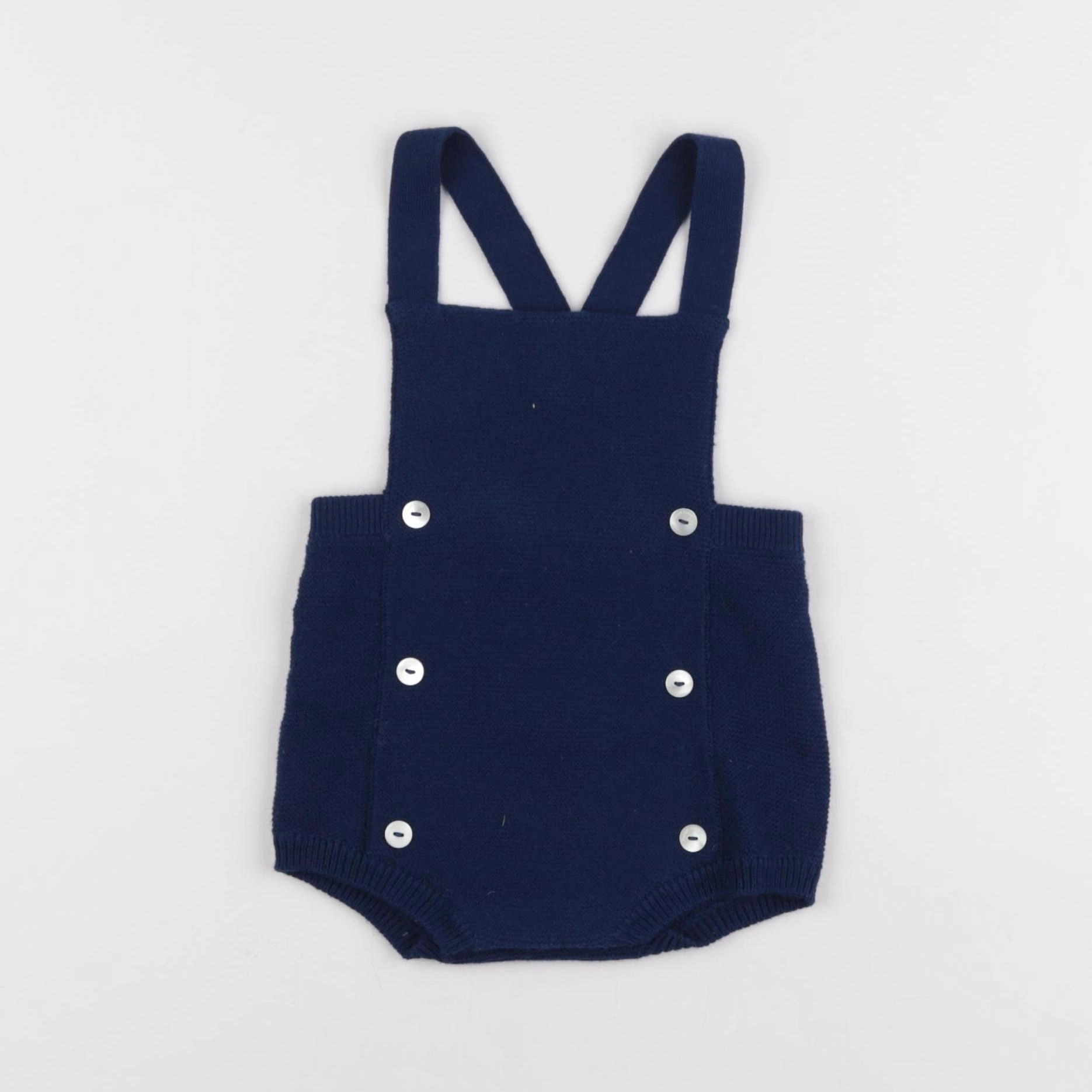 Jacadi - salopette bleu - 6 mois