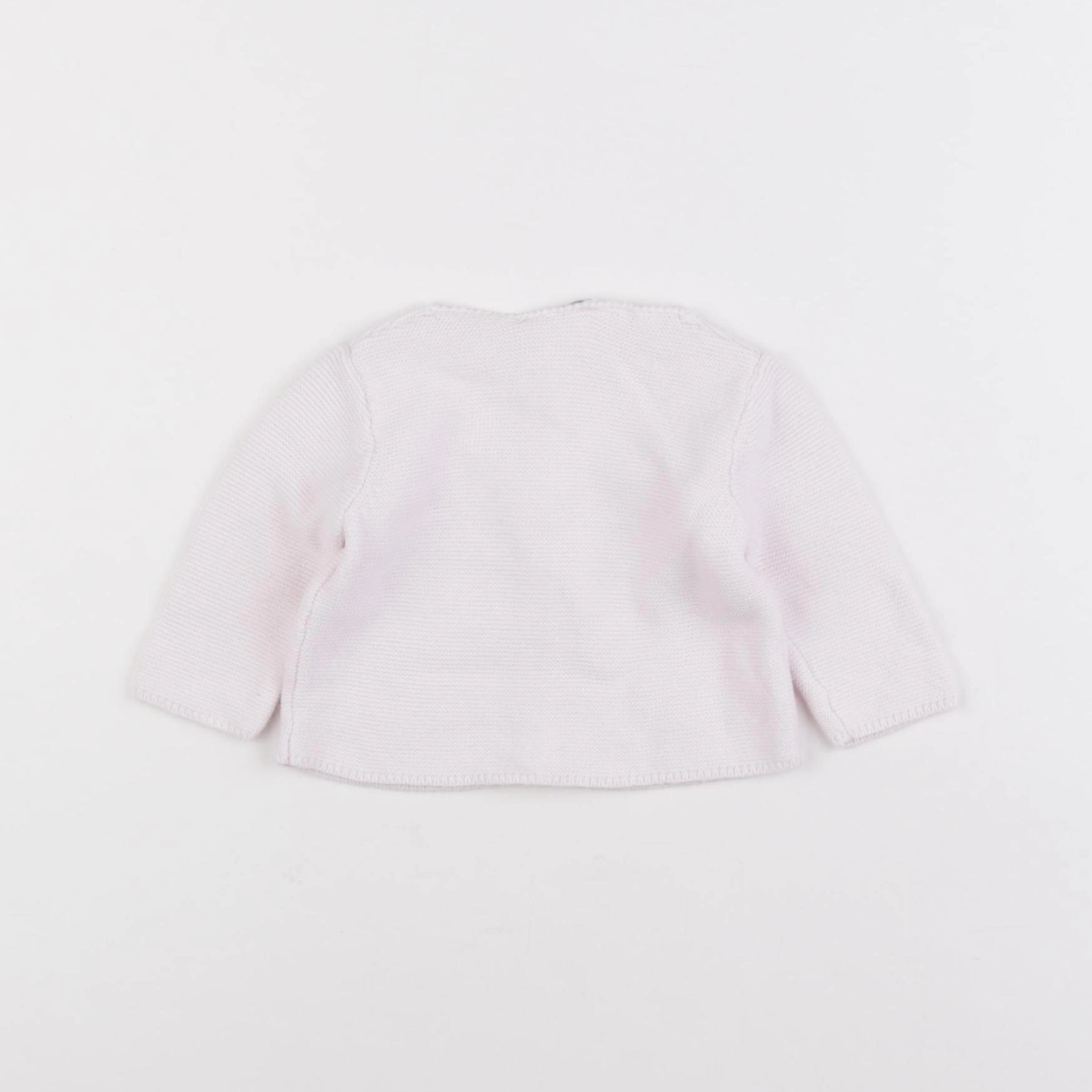 Jacadi - gilet rose - 3 mois