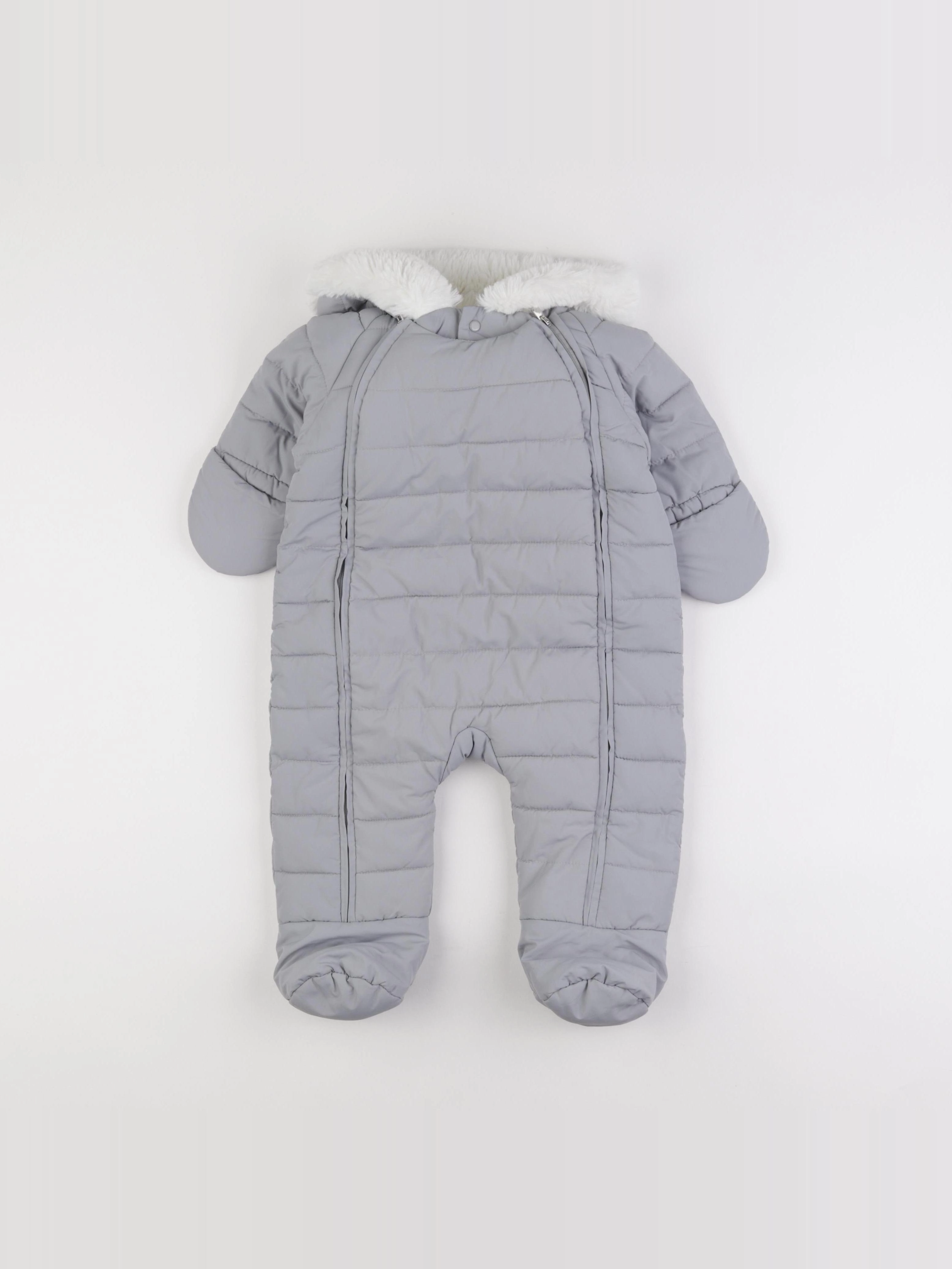 Jacadi - combi-pilote gris - 12 mois