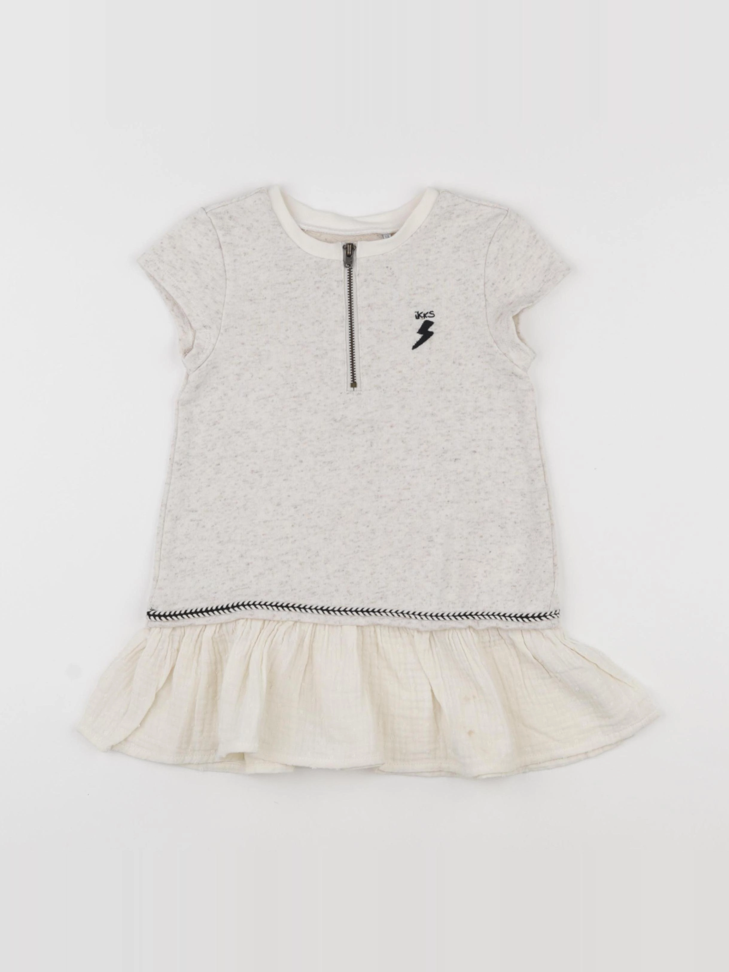 IKKS - robe beige - 3 ans