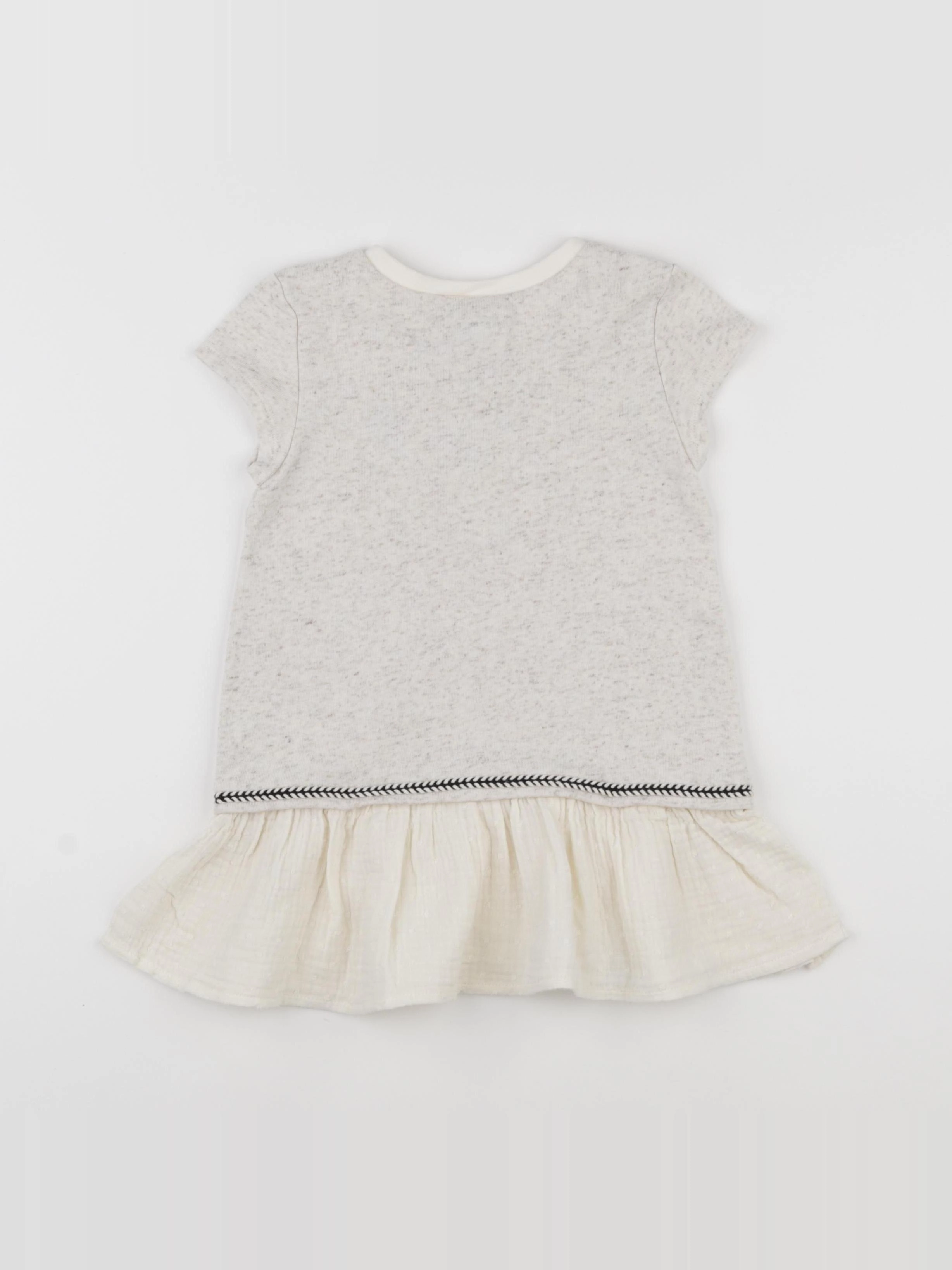 IKKS - robe beige - 3 ans