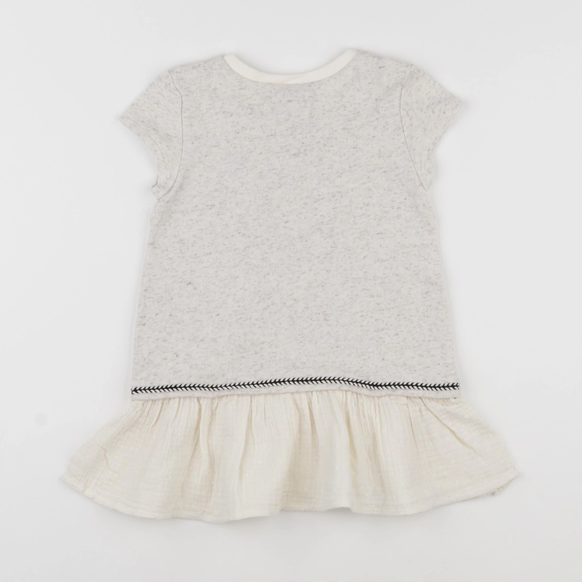 IKKS - robe beige - 3 ans
