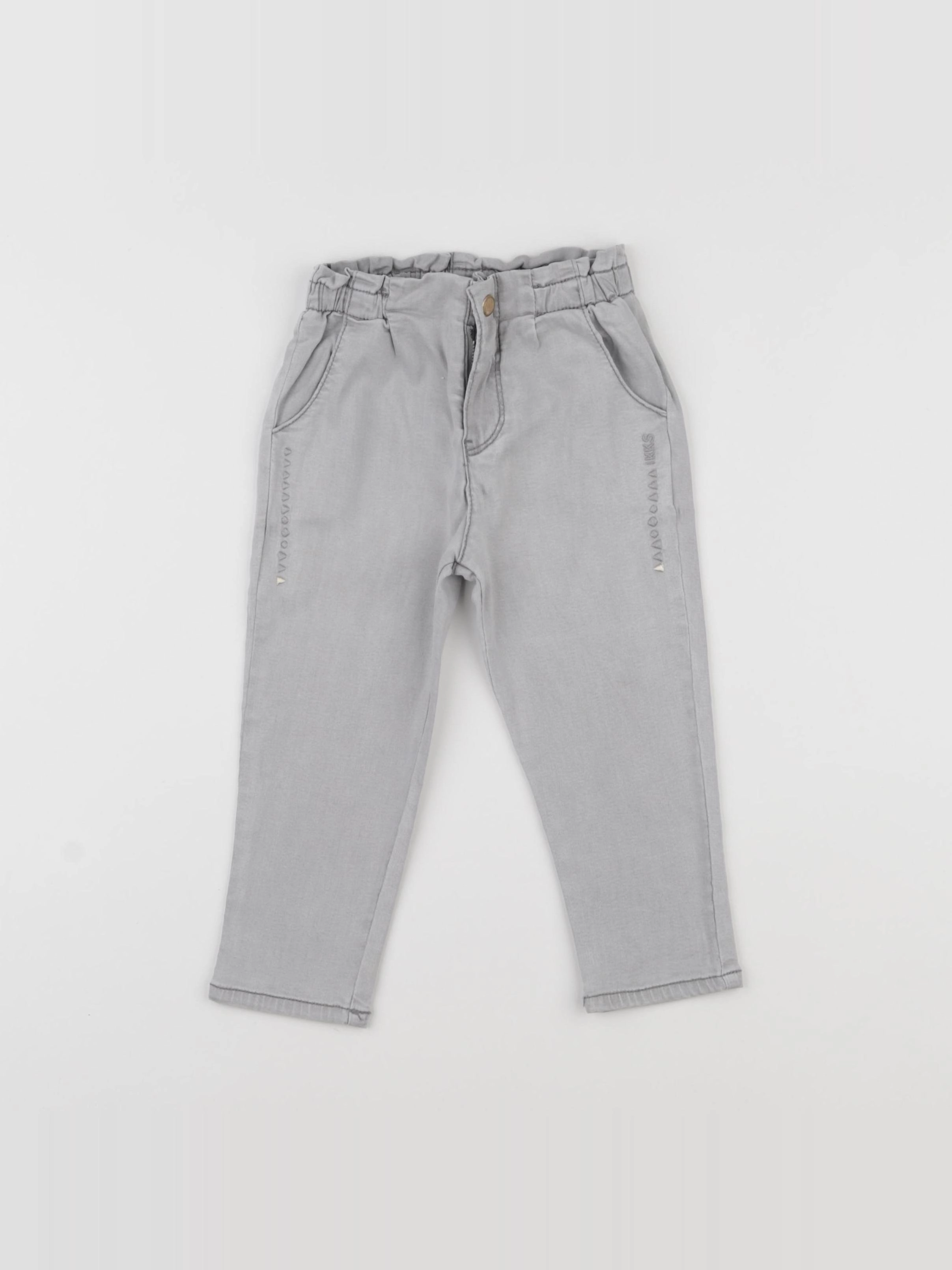 IKKS - pantalon gris - 2 ans