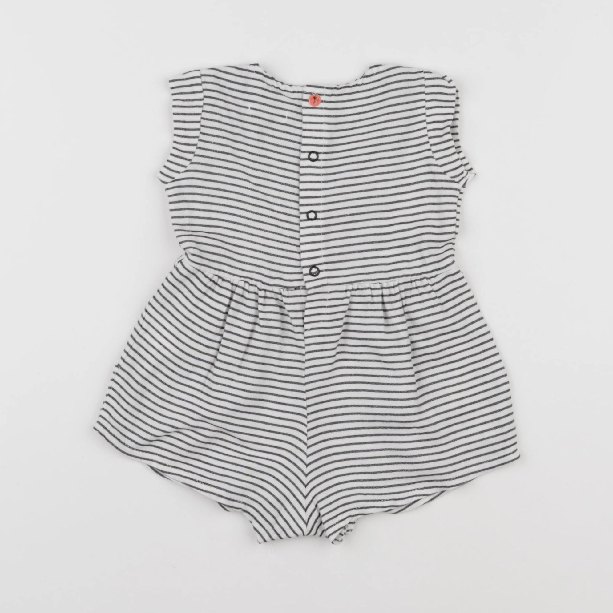IKKS - combinaison blanc, gris - 6 mois