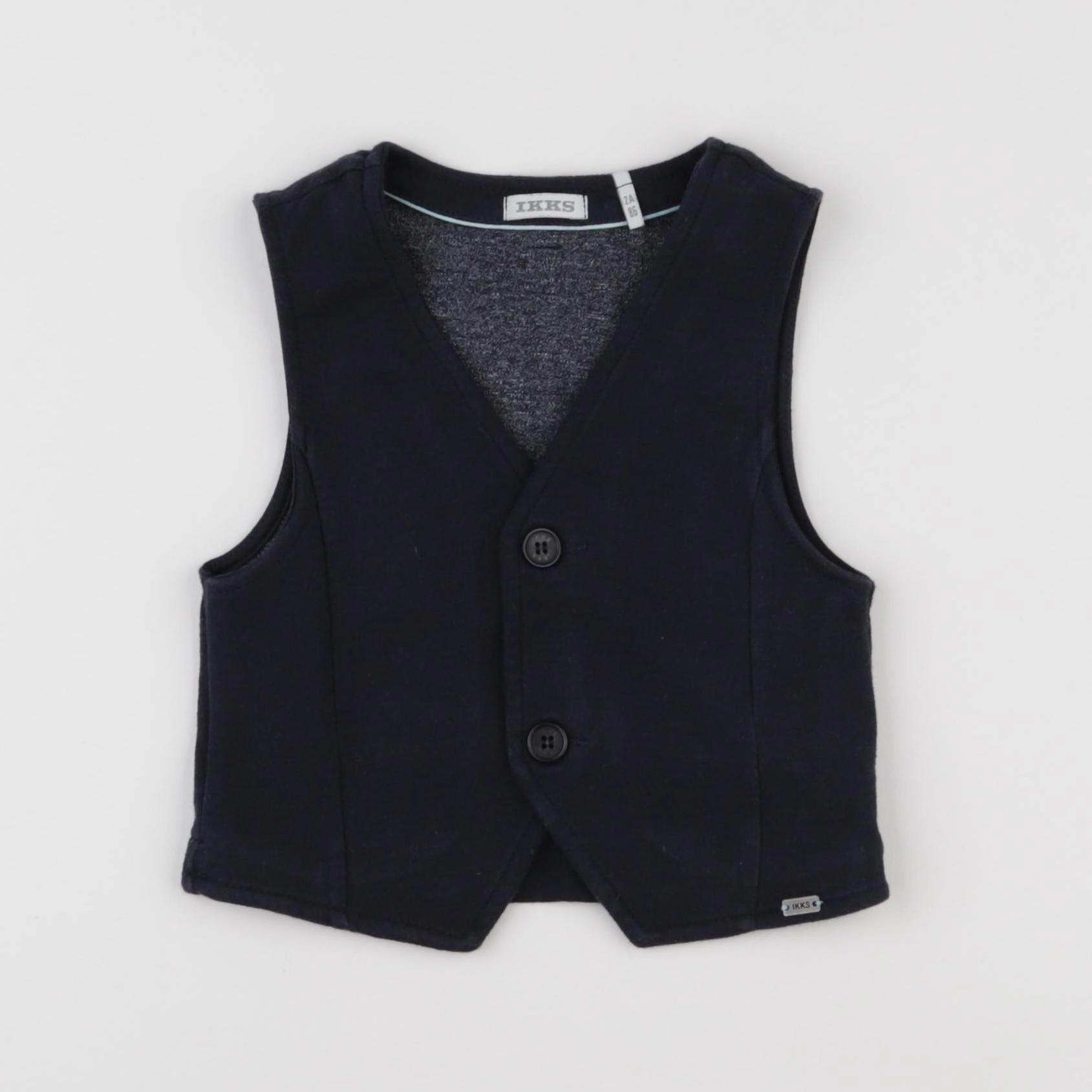 IKKS - gilet bleu - 2 ans