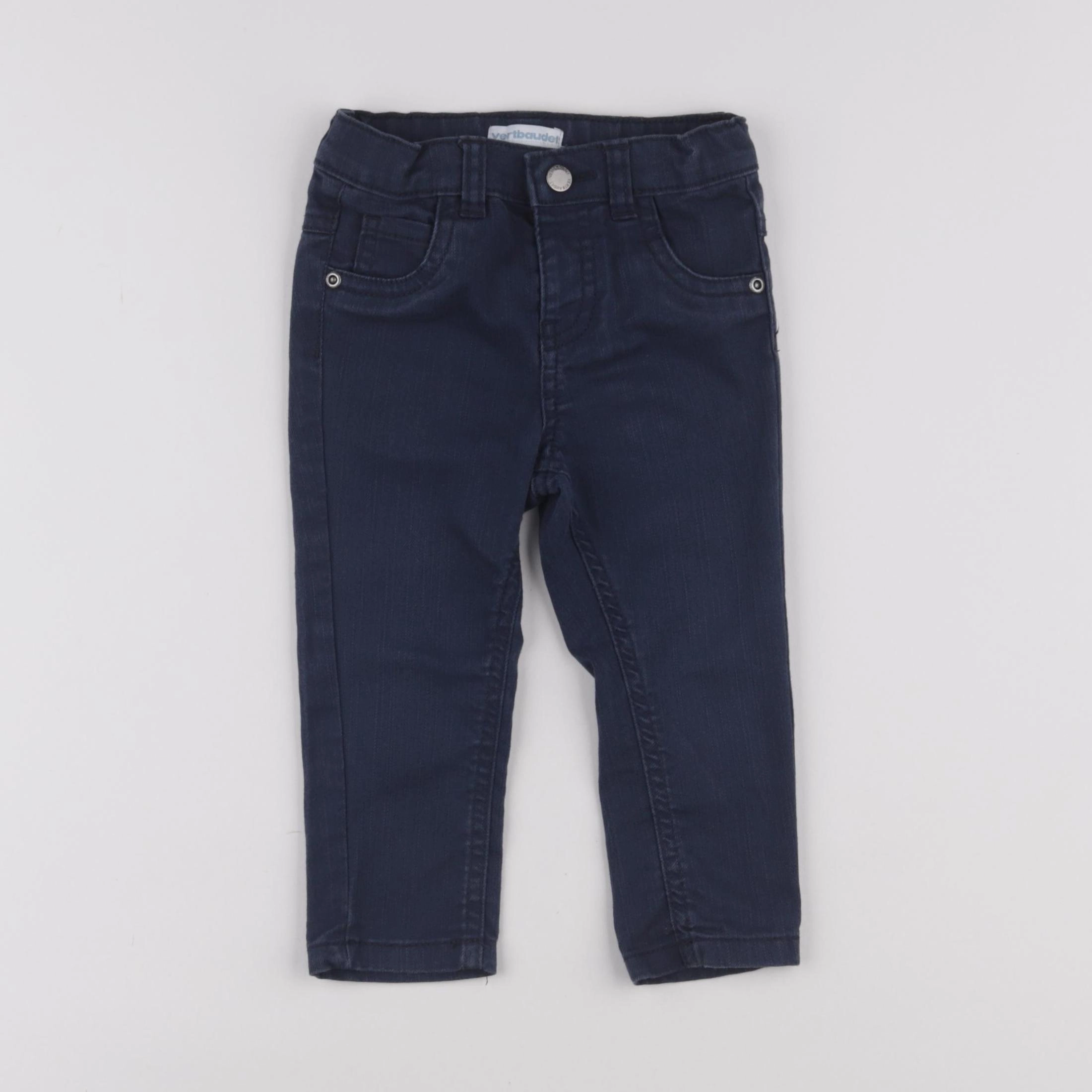 Vertbaudet - jean bleu - 18 mois