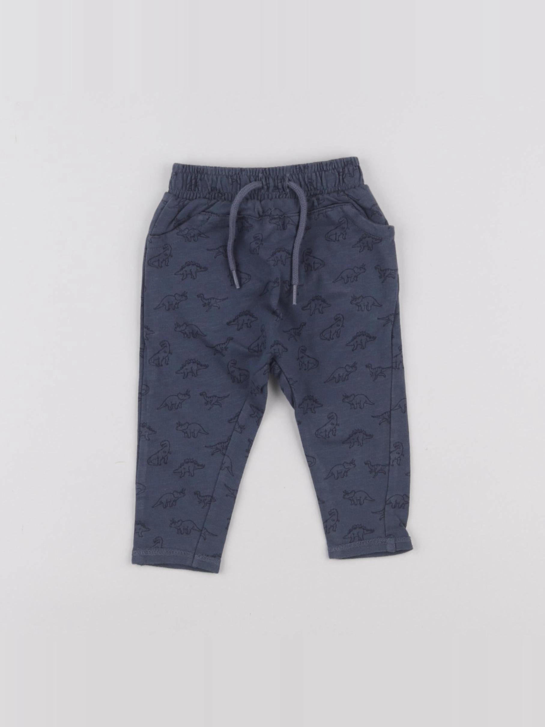 Vertbaudet - pantalon bleu - 3 mois