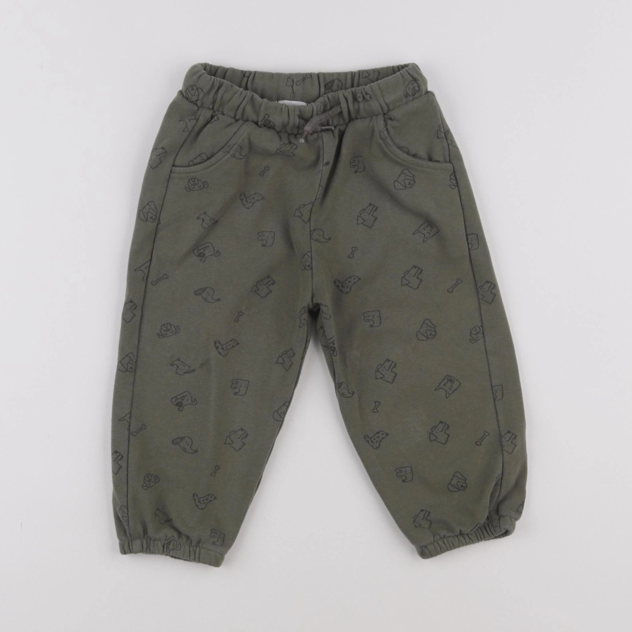 Vertbaudet - jogging vert - 2 ans