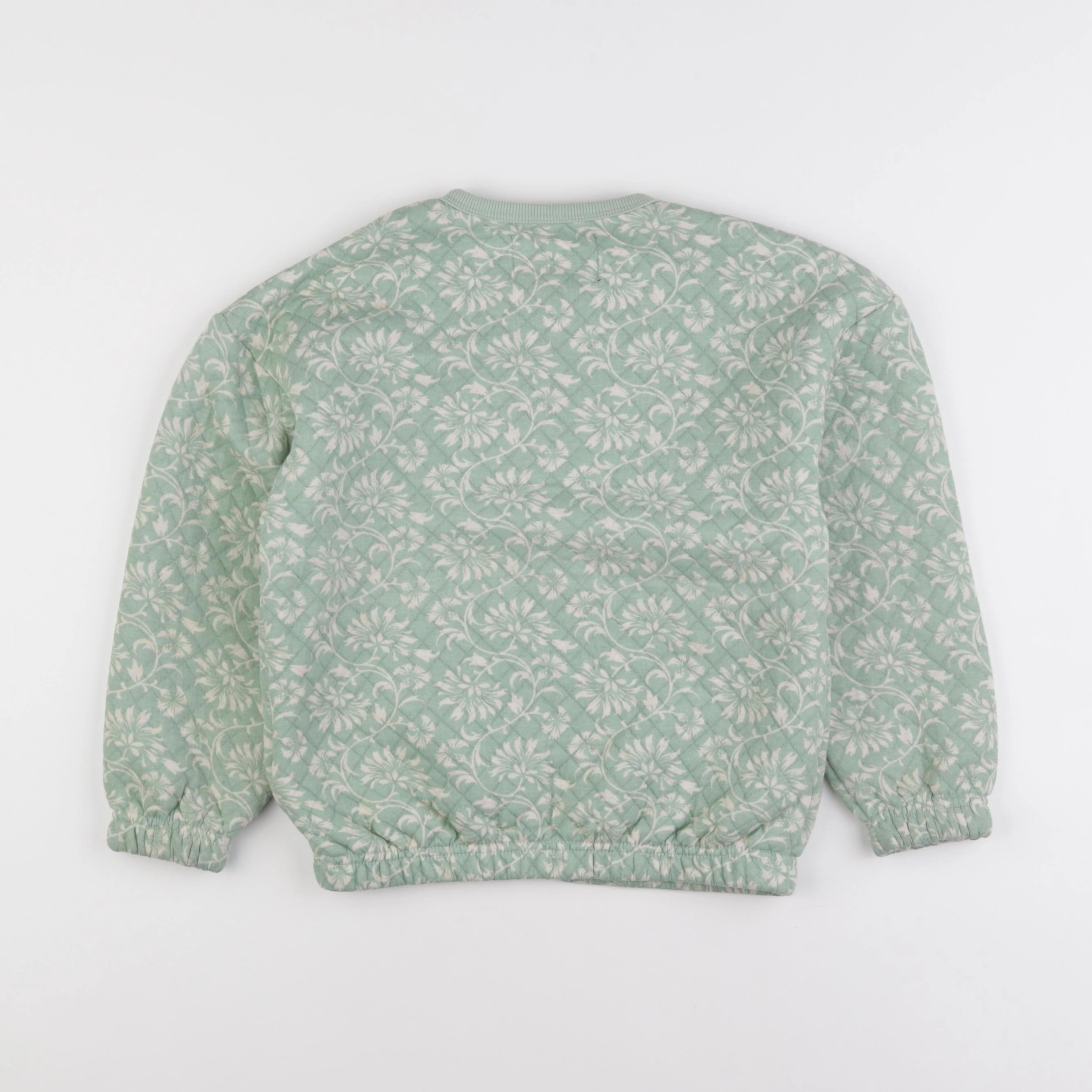 Monoprix - sweat vert - 8 ans