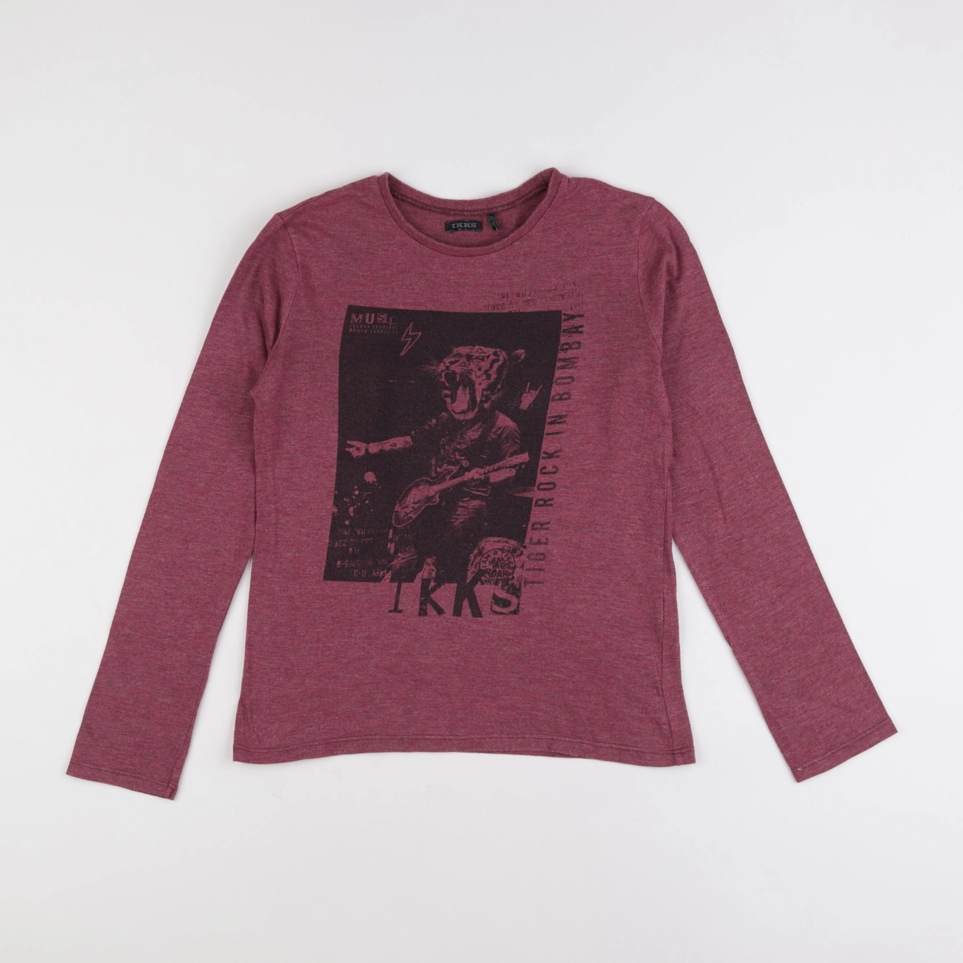 IKKS - tee-shirt rouge - 10 ans