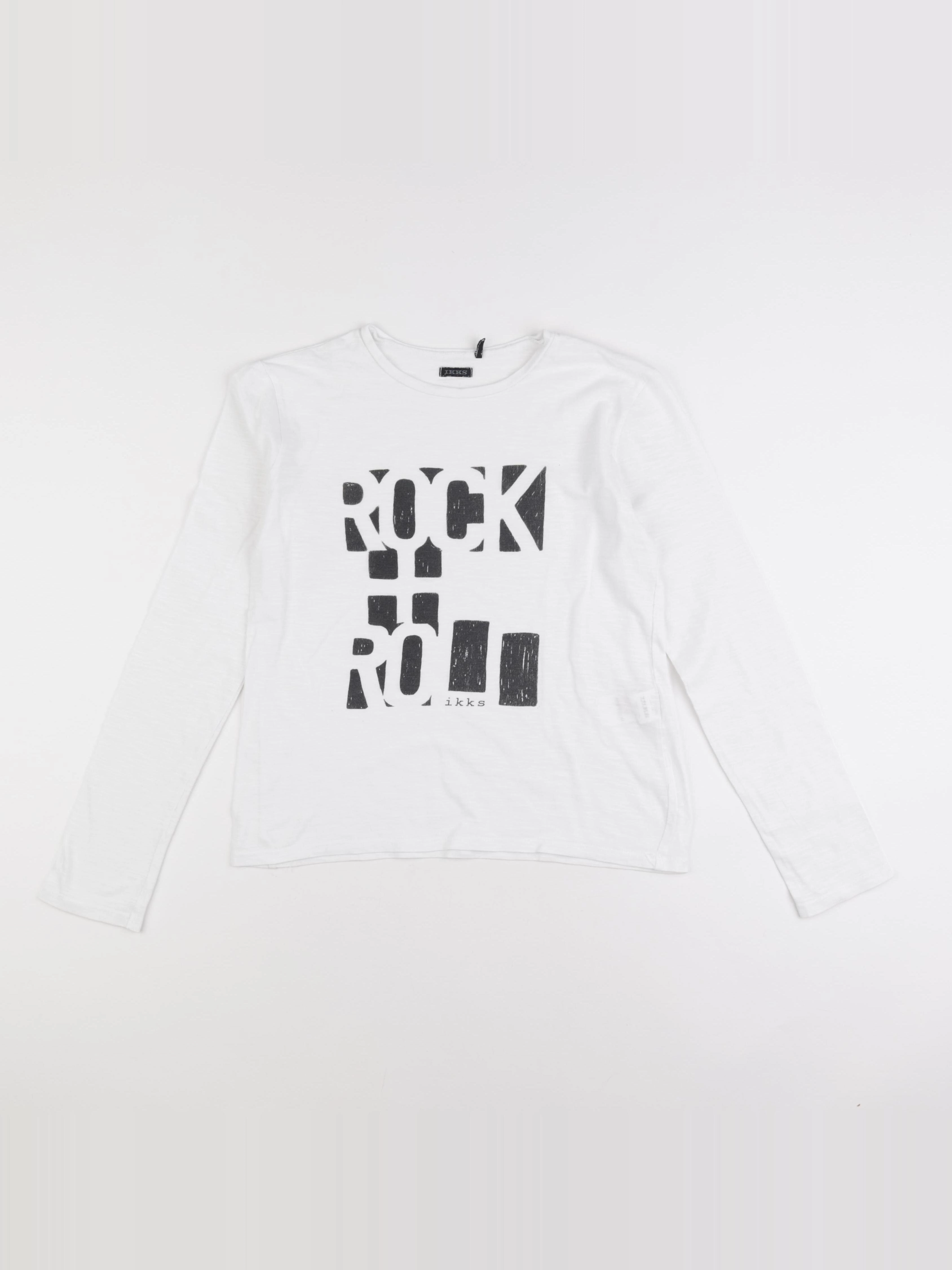 IKKS - tee-shirt blanc - 12 ans