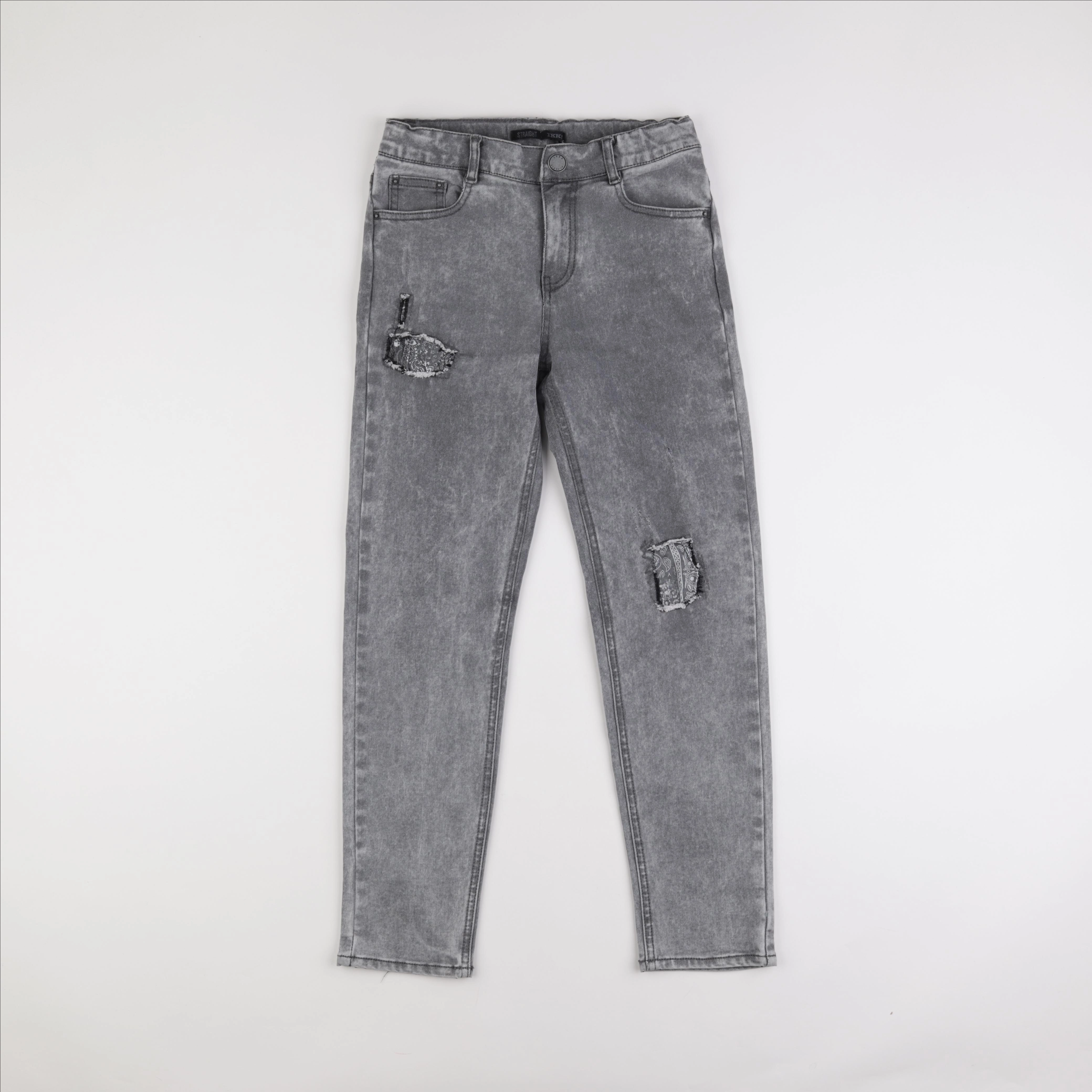 IKKS - jean gris - 12 ans