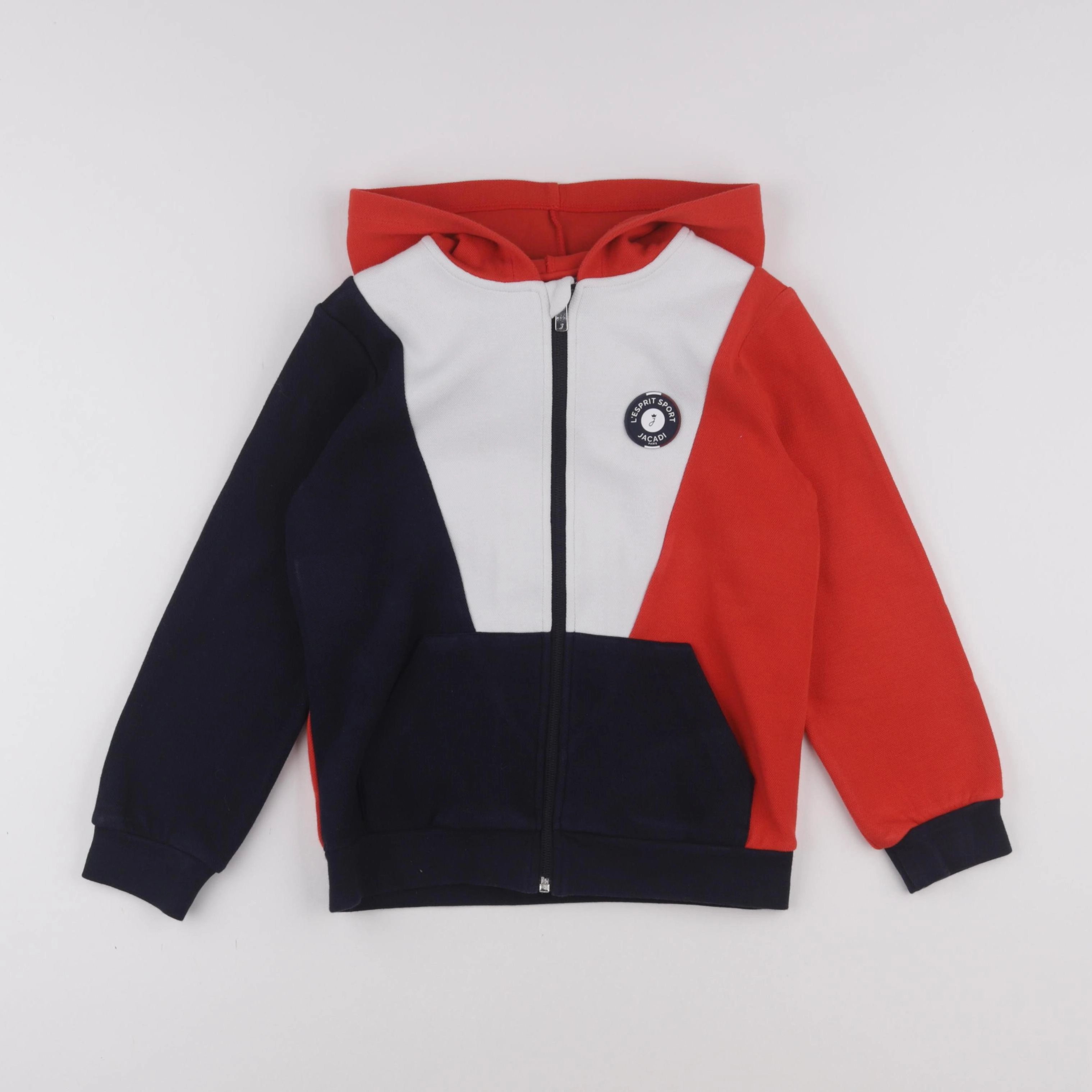 Jacadi - sweat rouge - 8 ans